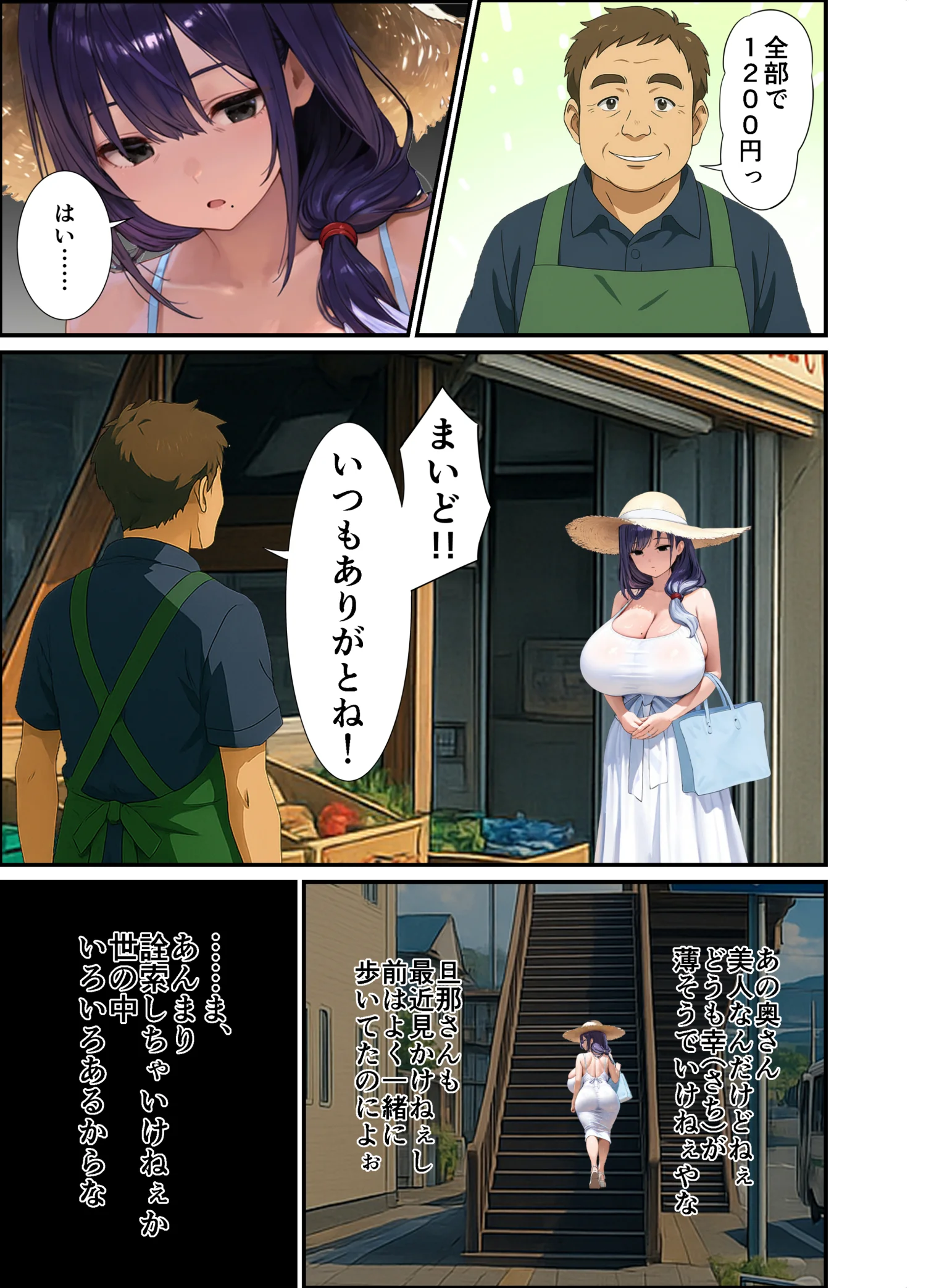 もう一度、あの夏に抱かれて――禁じられた関係が、私を女に還す―― 人妻・主婦・巨乳・寝取り・寝取られ・NTR サンプル7ページ目（妻鳥）