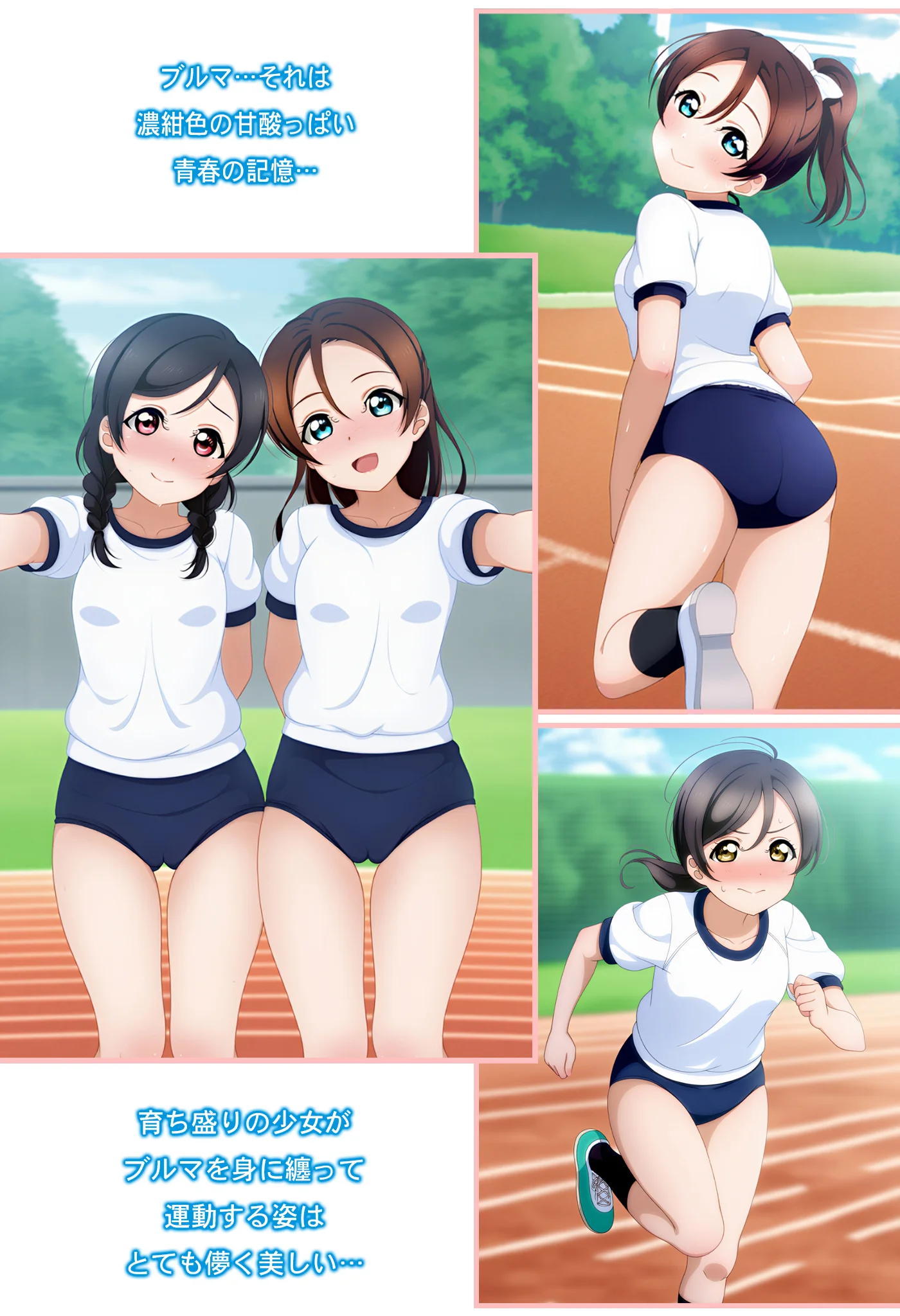 あの娘がブルマに着替えたら 学園もの・体操着・ブルマ・中出し サンプル5ページ目（てぃっしゅたいむ）
