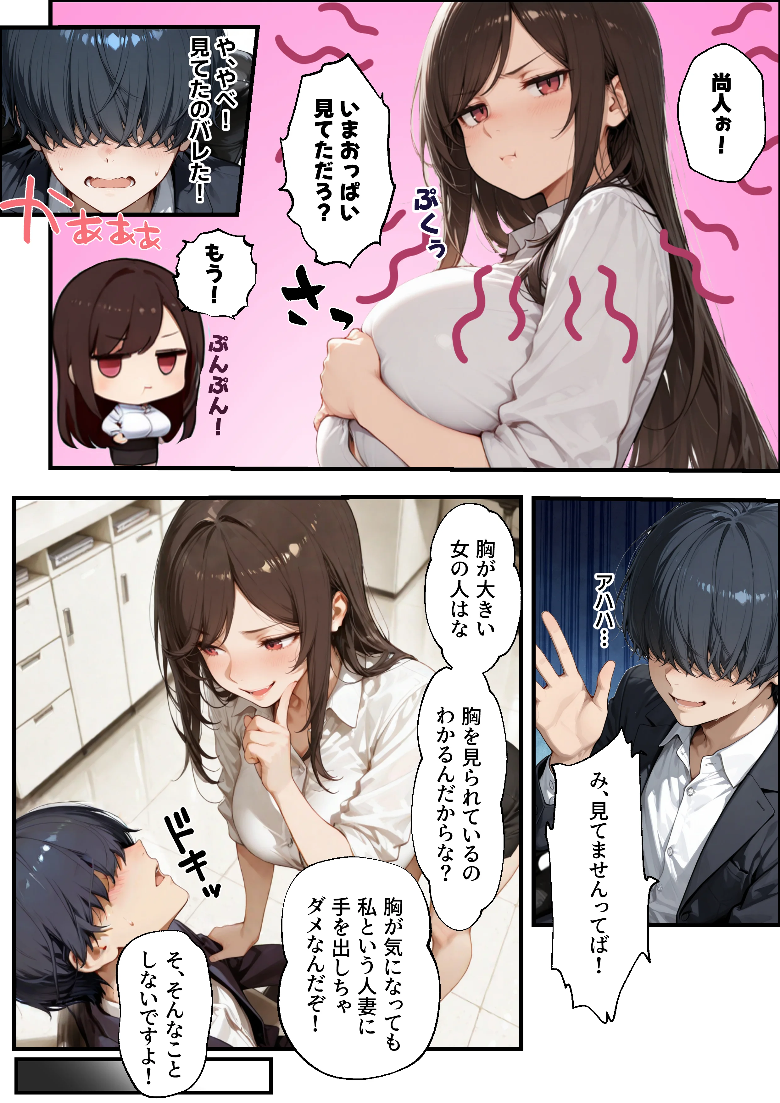 職場の先輩爆乳OLと秘密の二時間休憩 パイズリ・フェラ・不倫 サンプル11ページ目(性欲解放戦線)