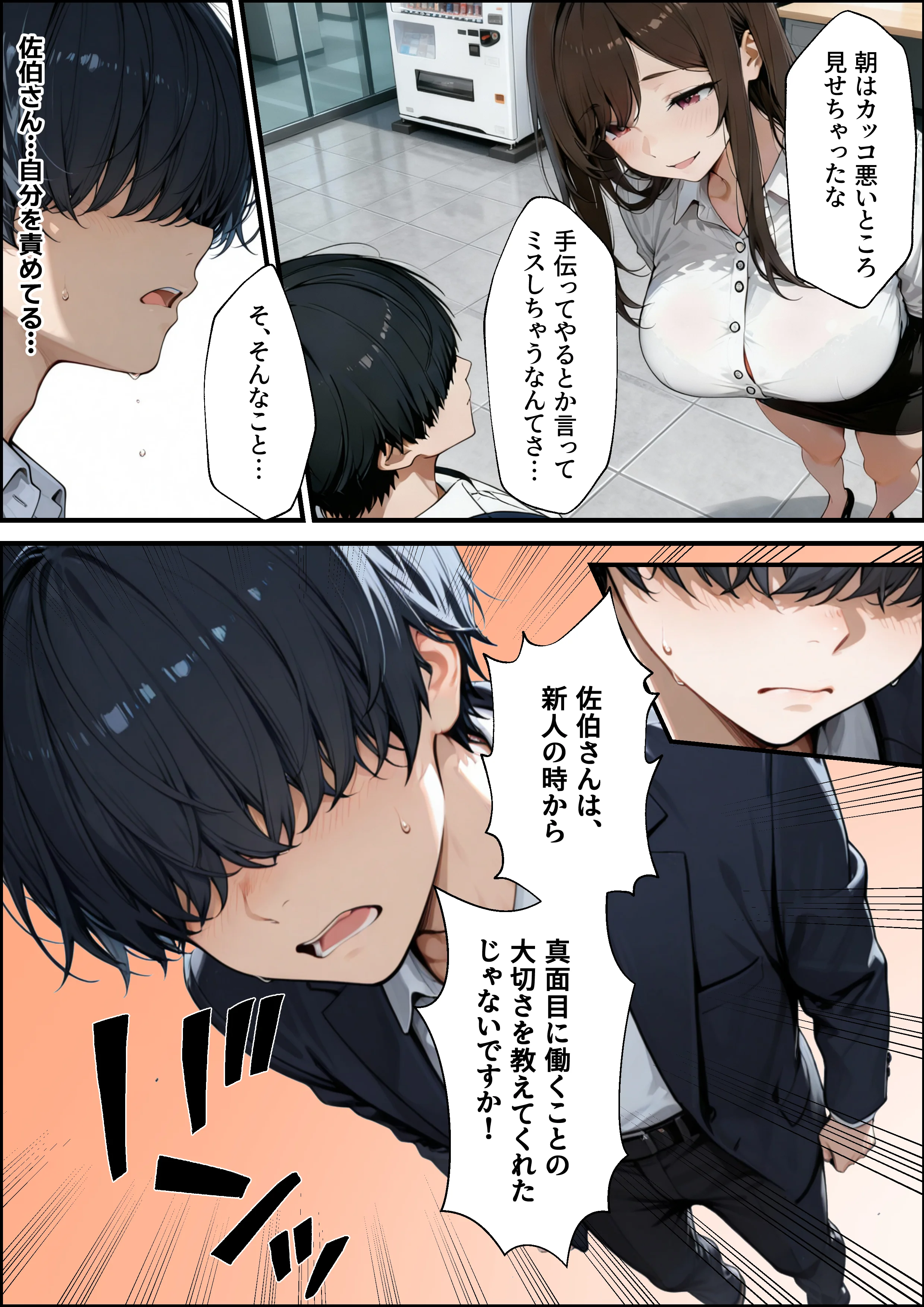 職場の先輩爆乳OLと秘密の二時間休憩 パイズリ・フェラ・不倫 サンプル18ページ目(性欲解放戦線)