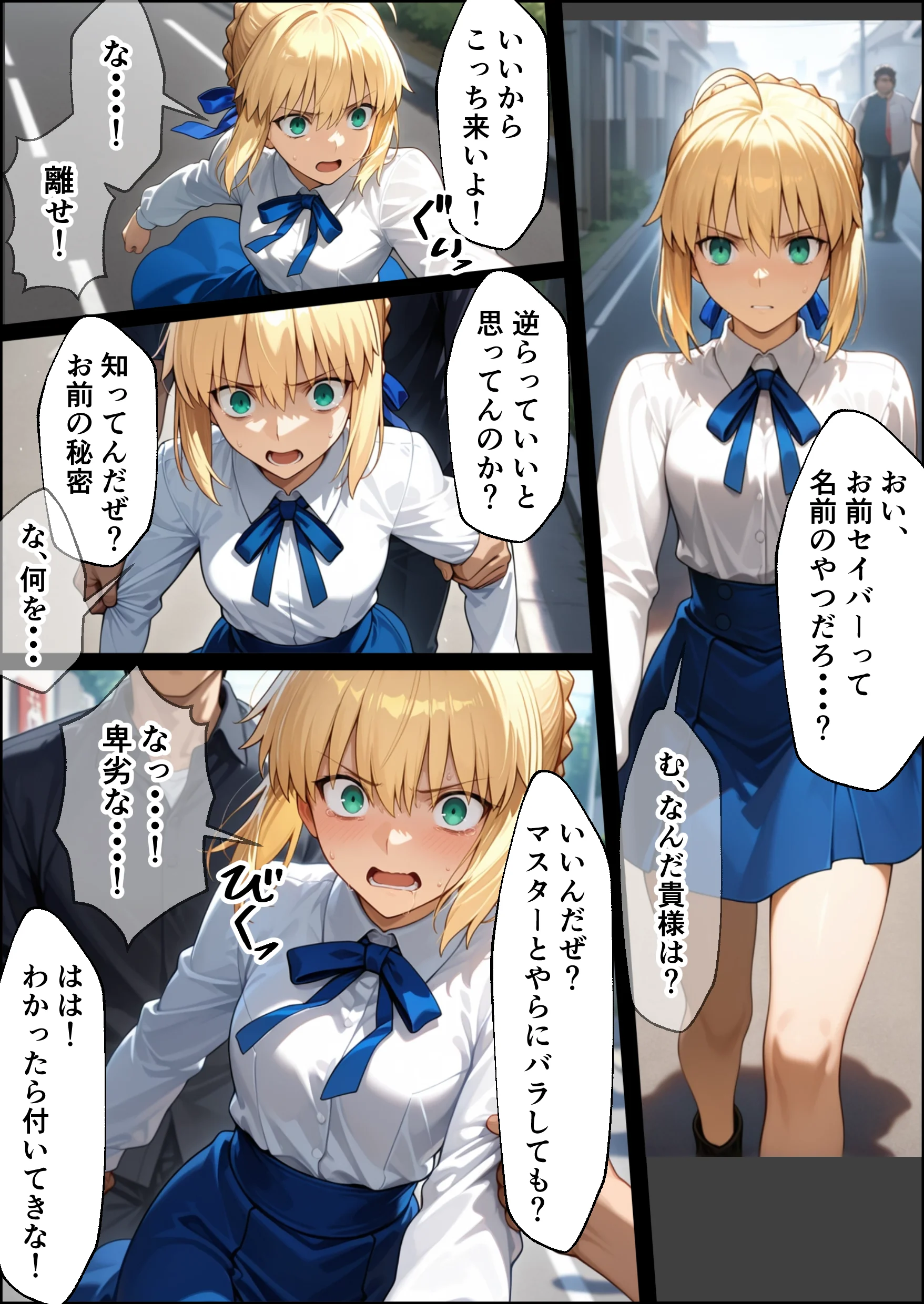 俺を狂わす きみが悪い セイバー 編 中出し・同棲・日常・生活 サンプル1ページ目（えちち工房）