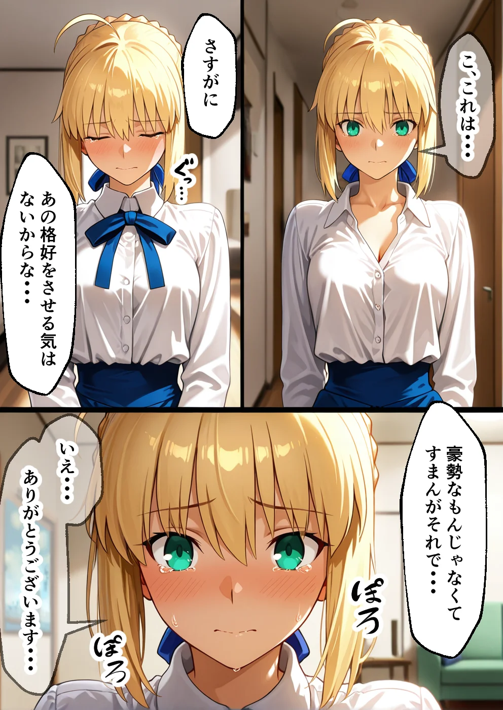 俺を狂わす きみが悪い セイバー 編 中出し・同棲・日常・生活 サンプル14ページ目（えちち工房）