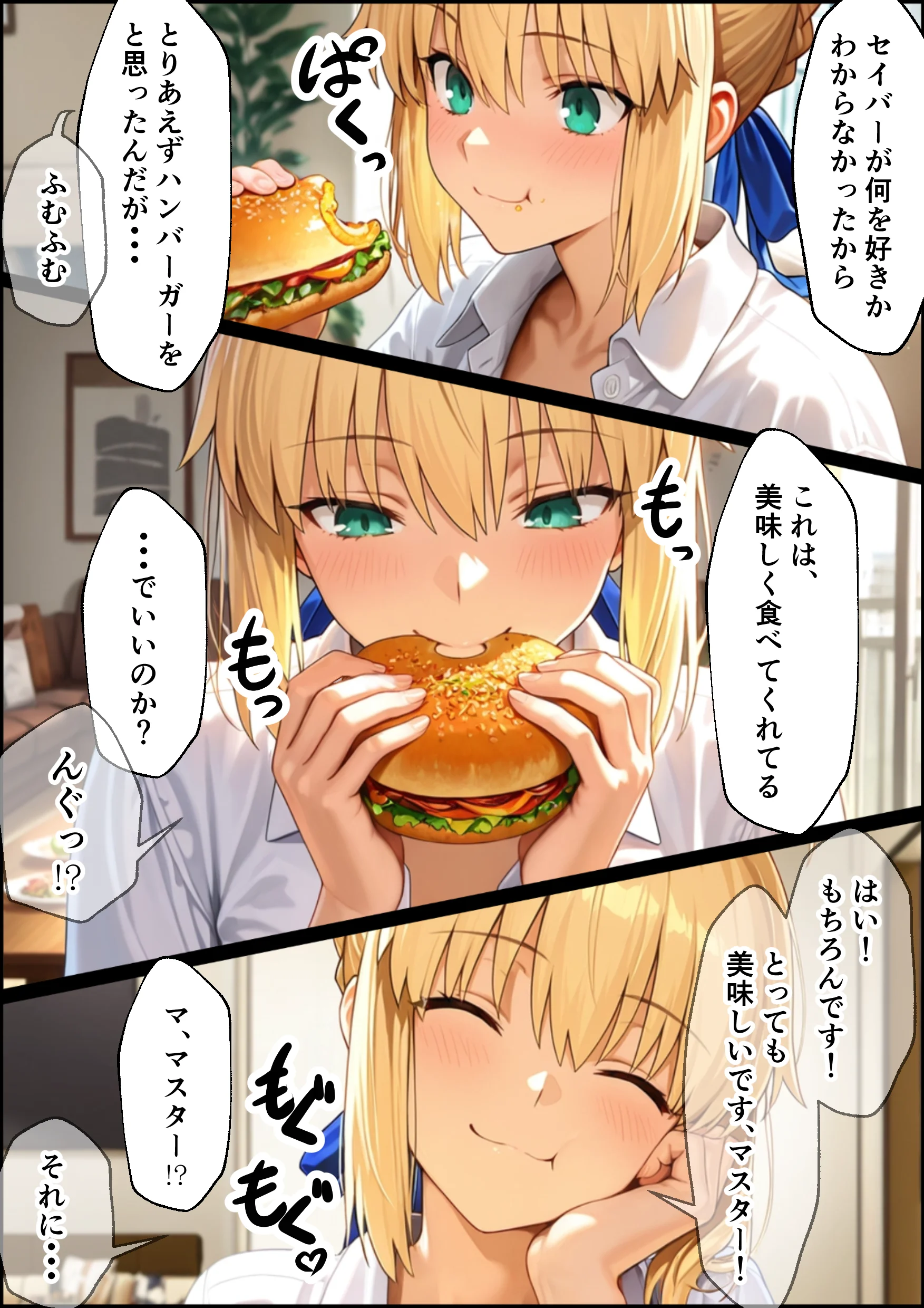 俺を狂わす きみが悪い セイバー 編 中出し・同棲・日常・生活 サンプル16ページ目（えちち工房）
