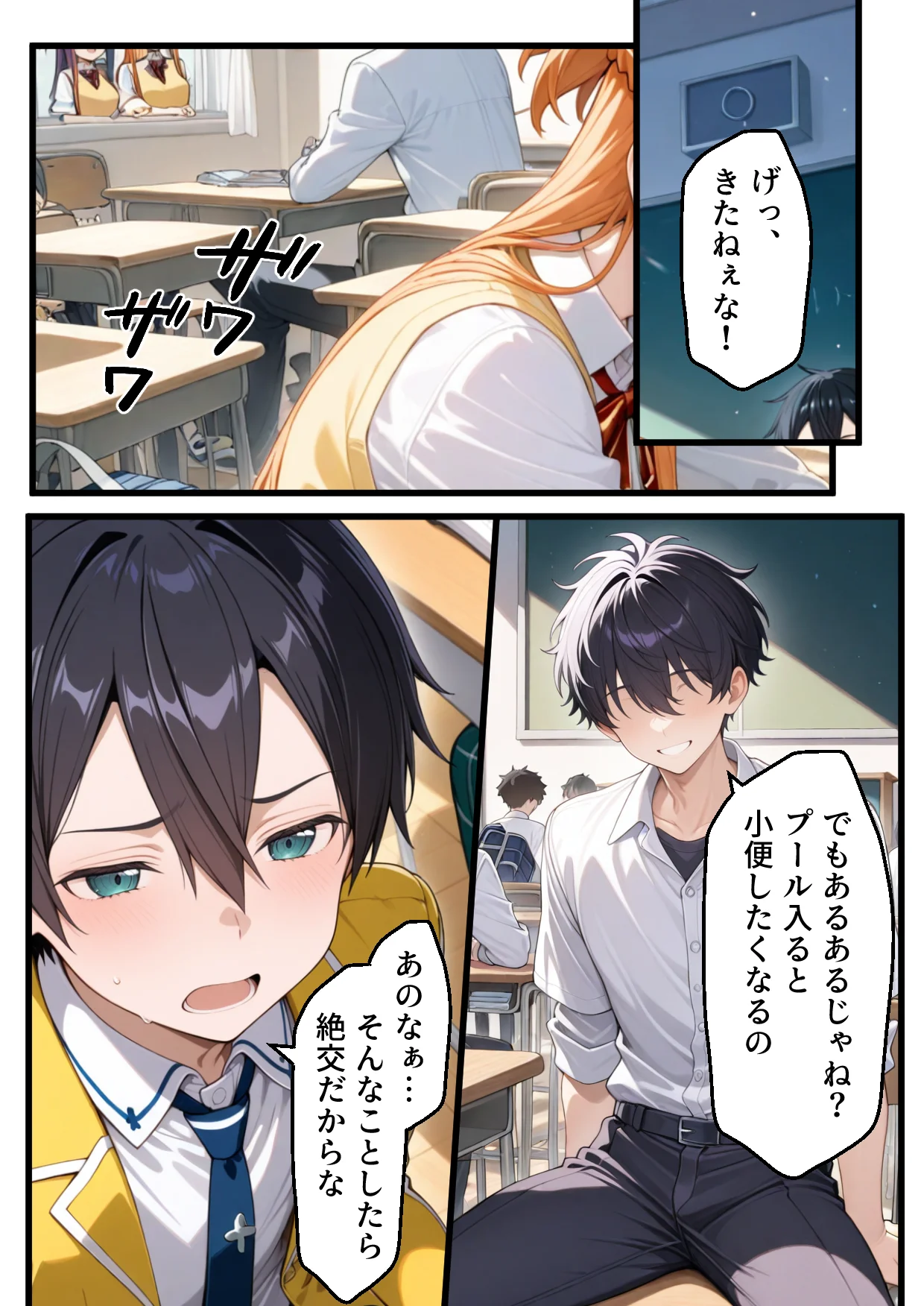 メス猫墜ち NTRの記録 アスナ編  ソードアートオ〇ライン 拘束・辱め・制服 サンプル18ページ目（えちち工房）