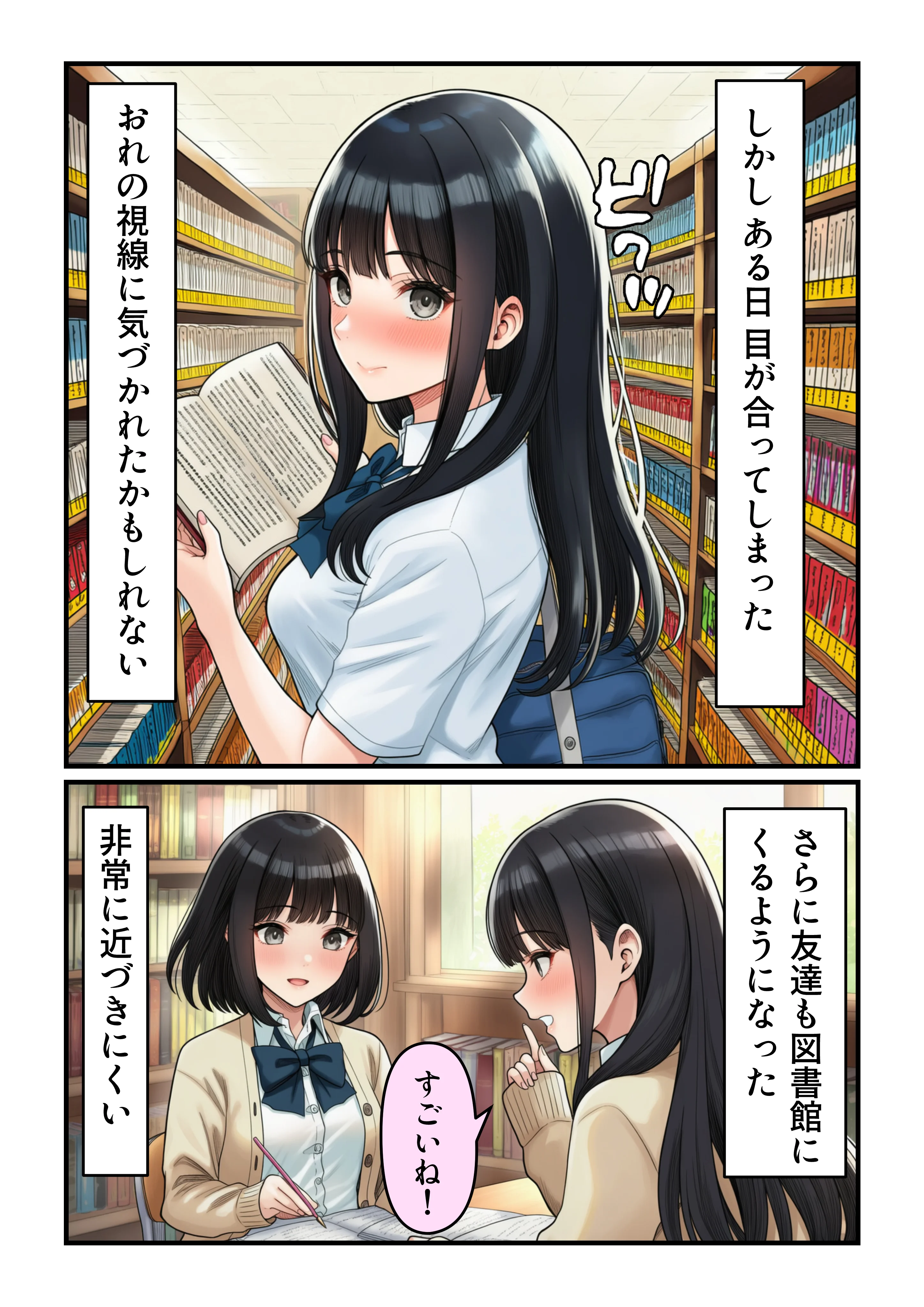 学園の花を追い詰めろ！〜純潔を奪われ/彼氏の前でも〜 辱め・制服・処女 サンプル10ページ目（うみ猫さん）