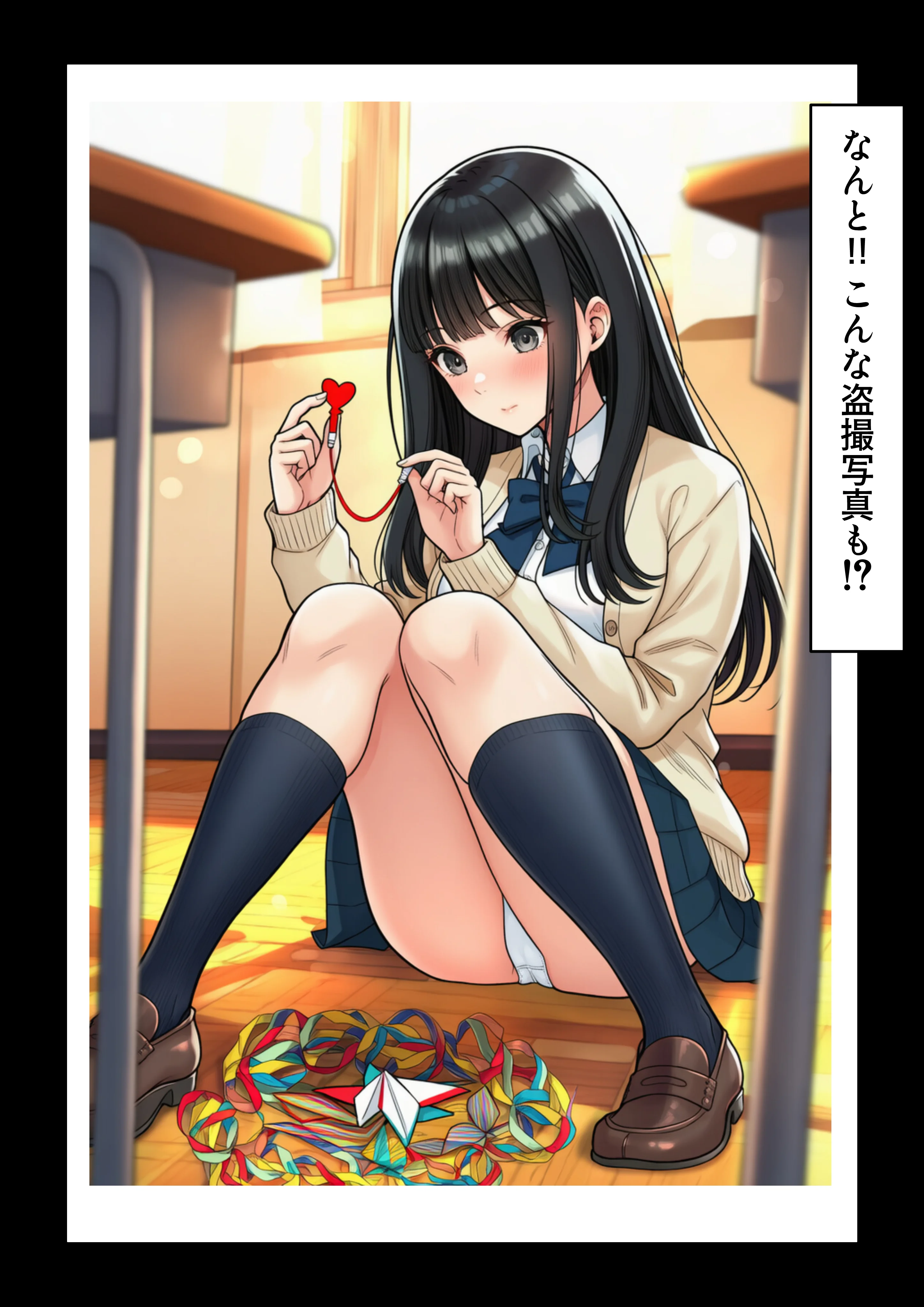 学園の花を追い詰めろ！〜純潔を奪われ/彼氏の前でも〜 辱め・制服・処女 サンプル23ページ目（うみ猫さん）