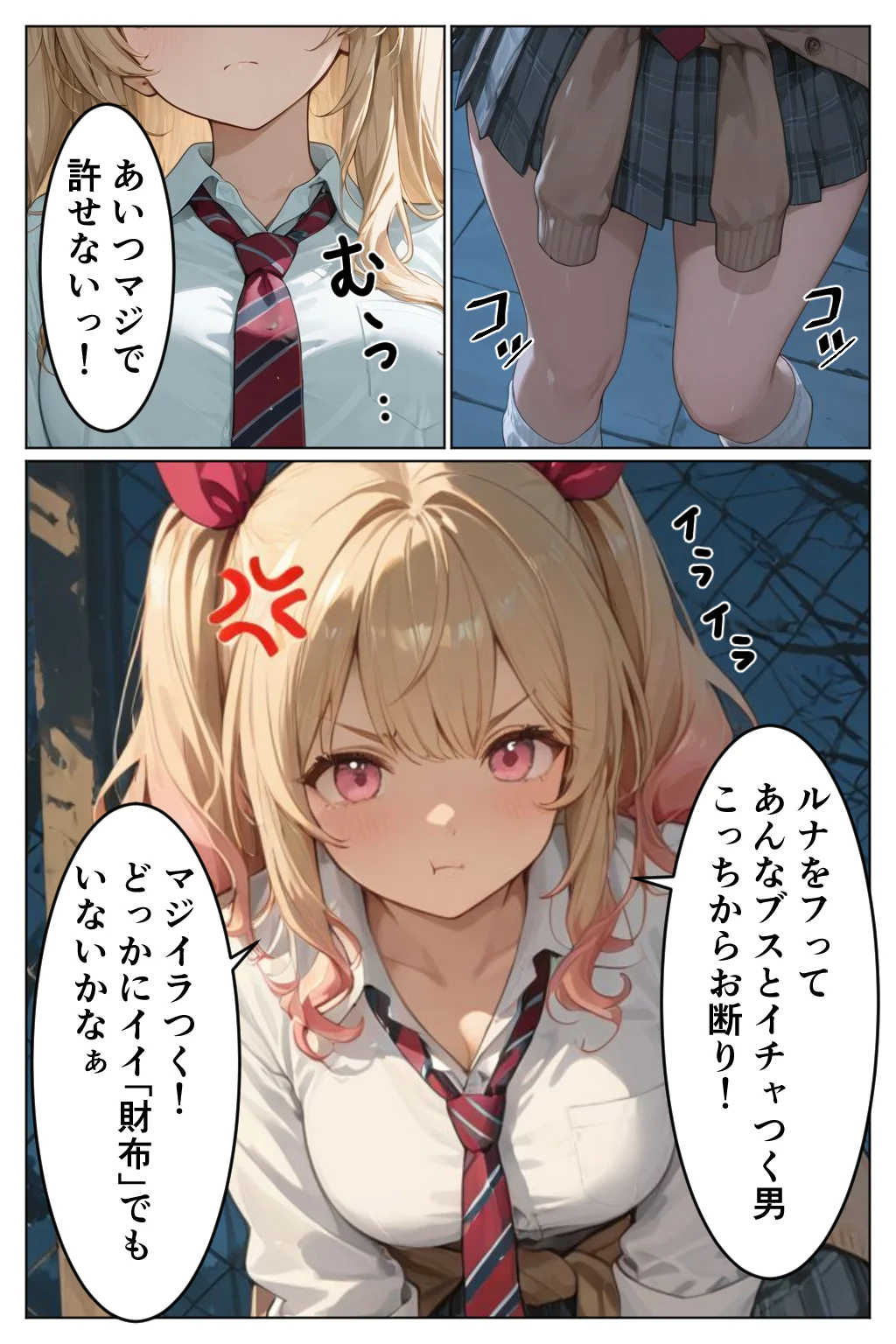 童貞警備員の媚薬チンポでナマイキ女子校生快楽堕ち ギャル・中出し・ぶっかけ サンプル9ページ目（千暮ゆき）