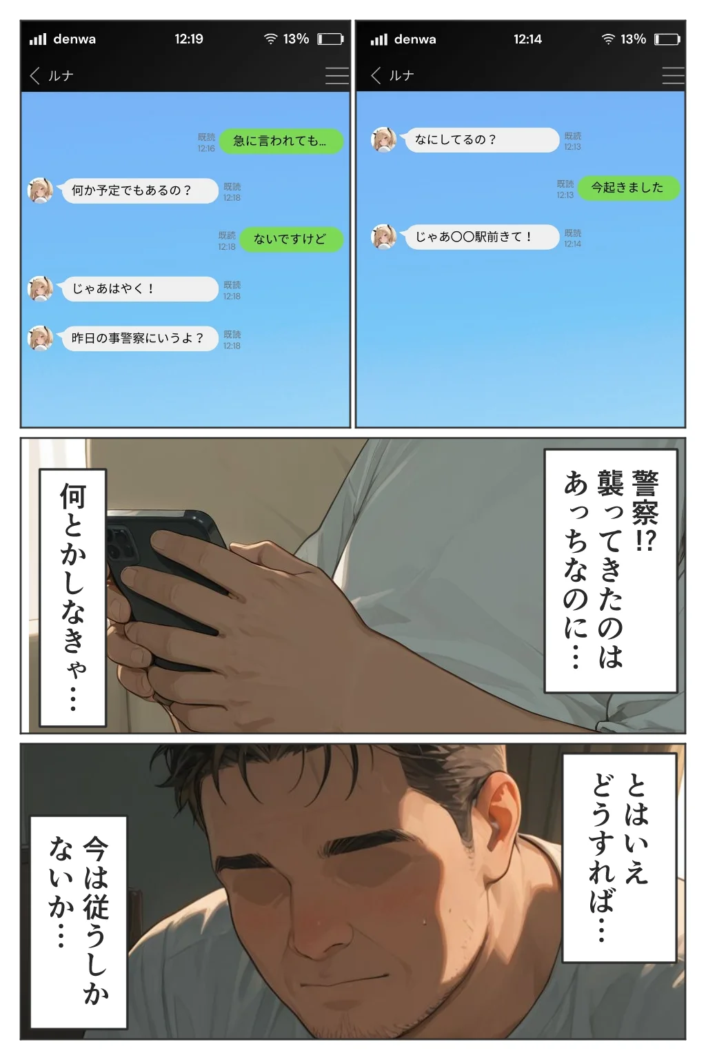 童貞警備員の媚薬チンポでナマイキ女子校生快楽堕ち ギャル・中出し・ぶっかけ サンプル26ページ目（千暮ゆき）