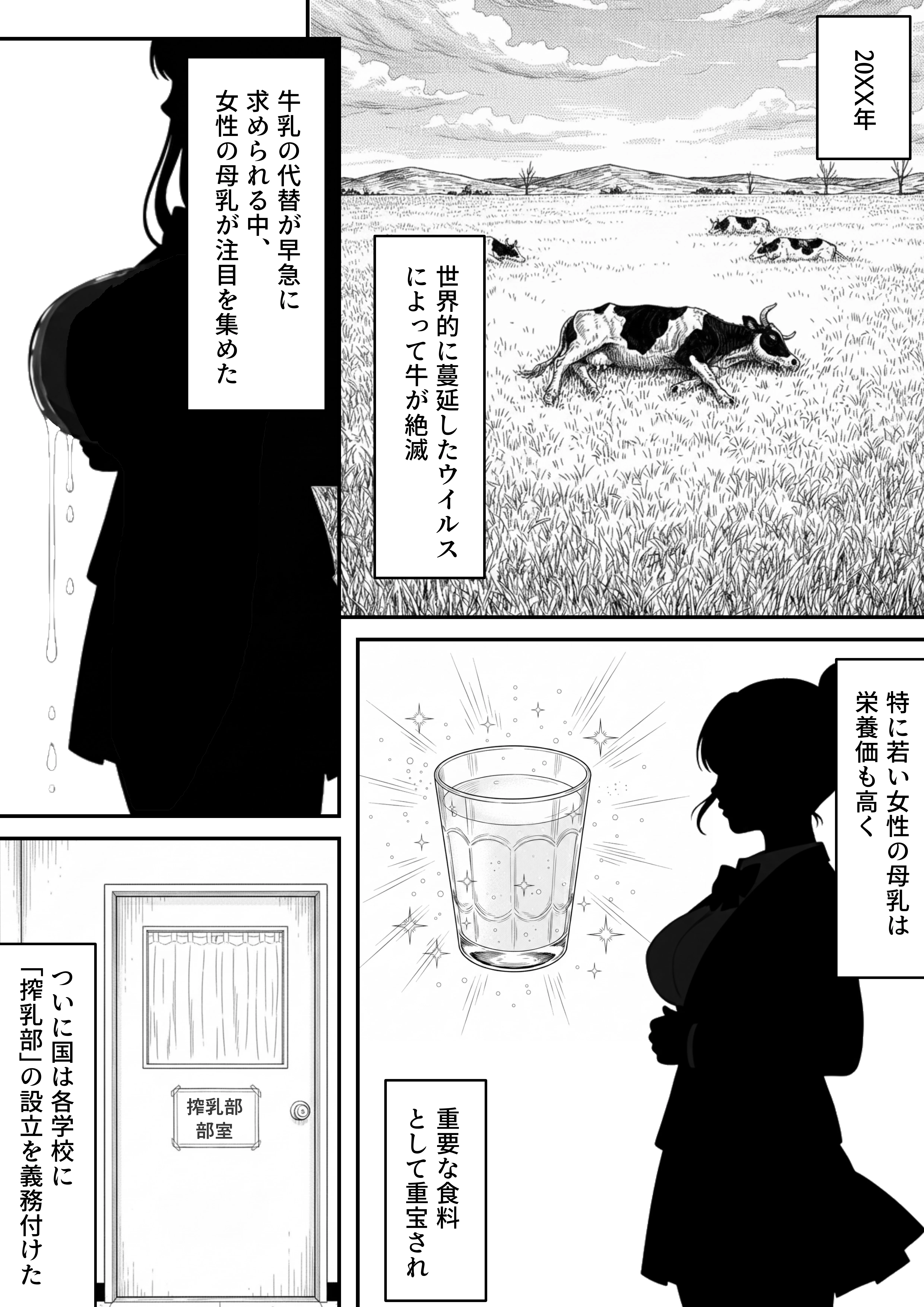 搾乳部の顧問に任命されたので。〜嫌がる生徒から母乳出させて俺専用家畜オナホにすることにしました〜 SM・オナニー・パイズリ サンプル1ページ目(妄想体験コミック@MTコミック)