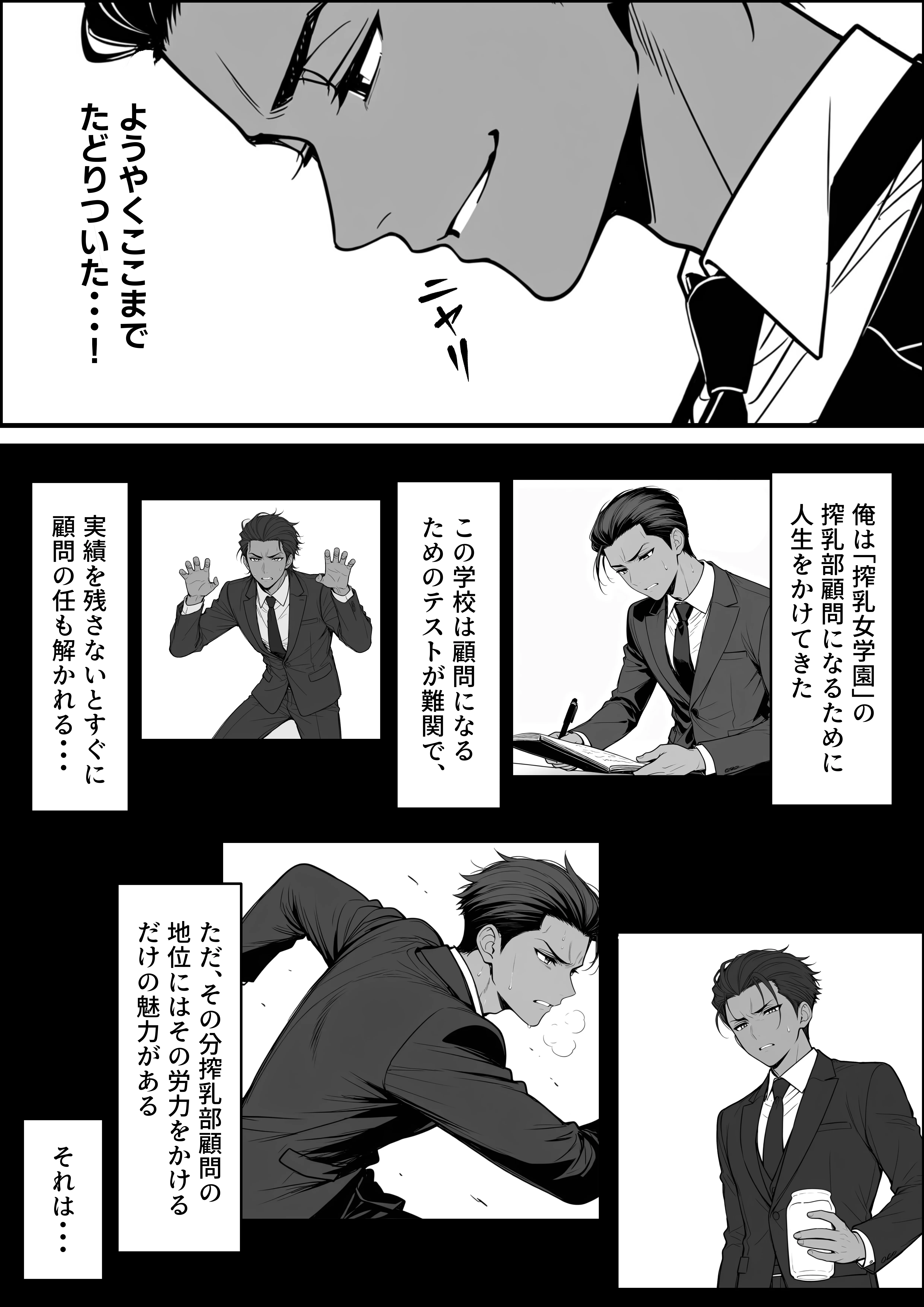 搾乳部の顧問に任命されたので。〜嫌がる生徒から母乳出させて俺専用家畜オナホにすることにしました〜 SM・オナニー・パイズリ サンプル4ページ目(妄想体験コミック@MTコミック)