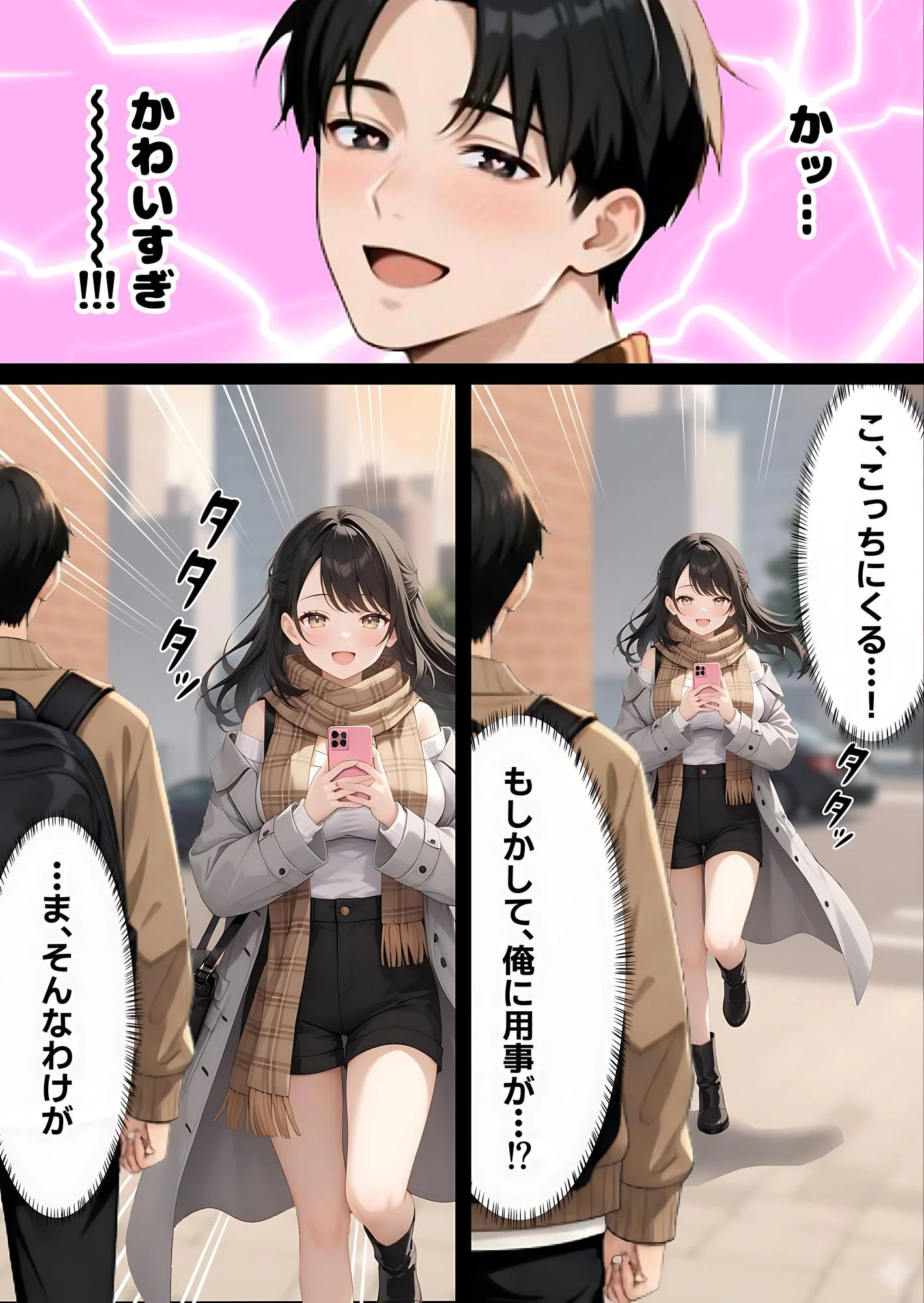 サンタさんにお願いしたら、あざと系お姉さんが届いた・・！！ お姉さん・コスプレ・ビッチ サンプル6ページ目(妄想体験コミック@MTコミック)