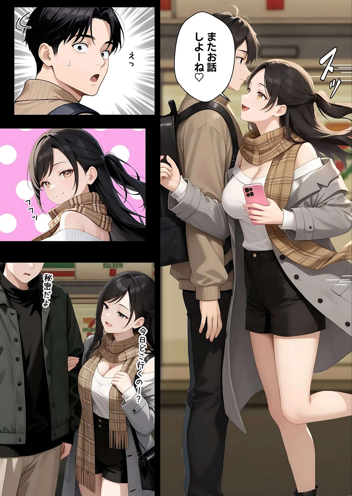 サンタさんにお願いしたら、あざと系お姉さんが届いた・・！！ お姉さん・コスプレ・ビッチ サンプル7ページ目(妄想体験コミック@MTコミック)