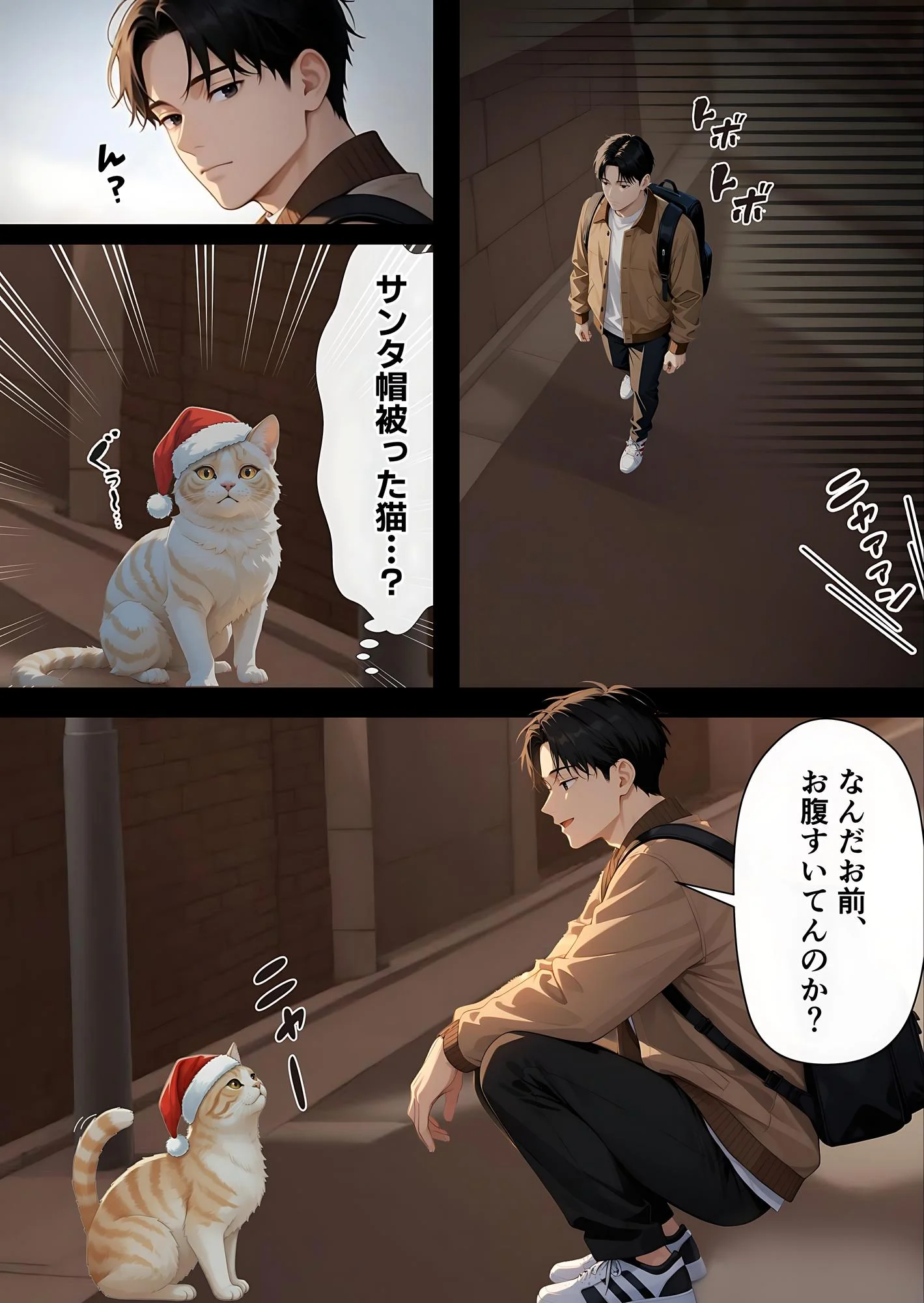 サンタさんにお願いしたら、あざと系お姉さんが届いた・・！！ お姉さん・コスプレ・ビッチ サンプル9ページ目(妄想体験コミック@MTコミック)