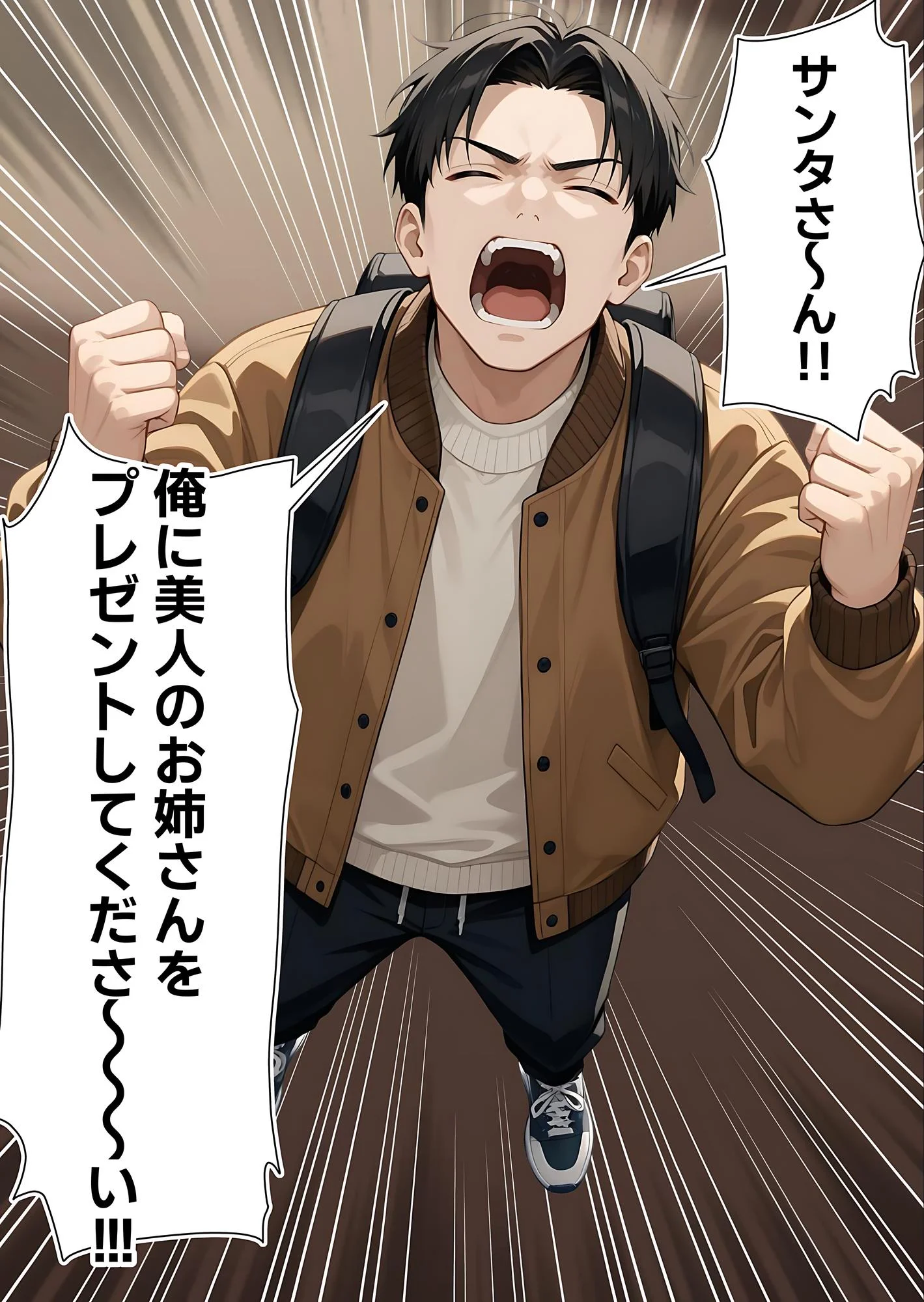 サンタさんにお願いしたら、あざと系お姉さんが届いた・・！！ お姉さん・コスプレ・ビッチ サンプル11ページ目(妄想体験コミック@MTコミック)