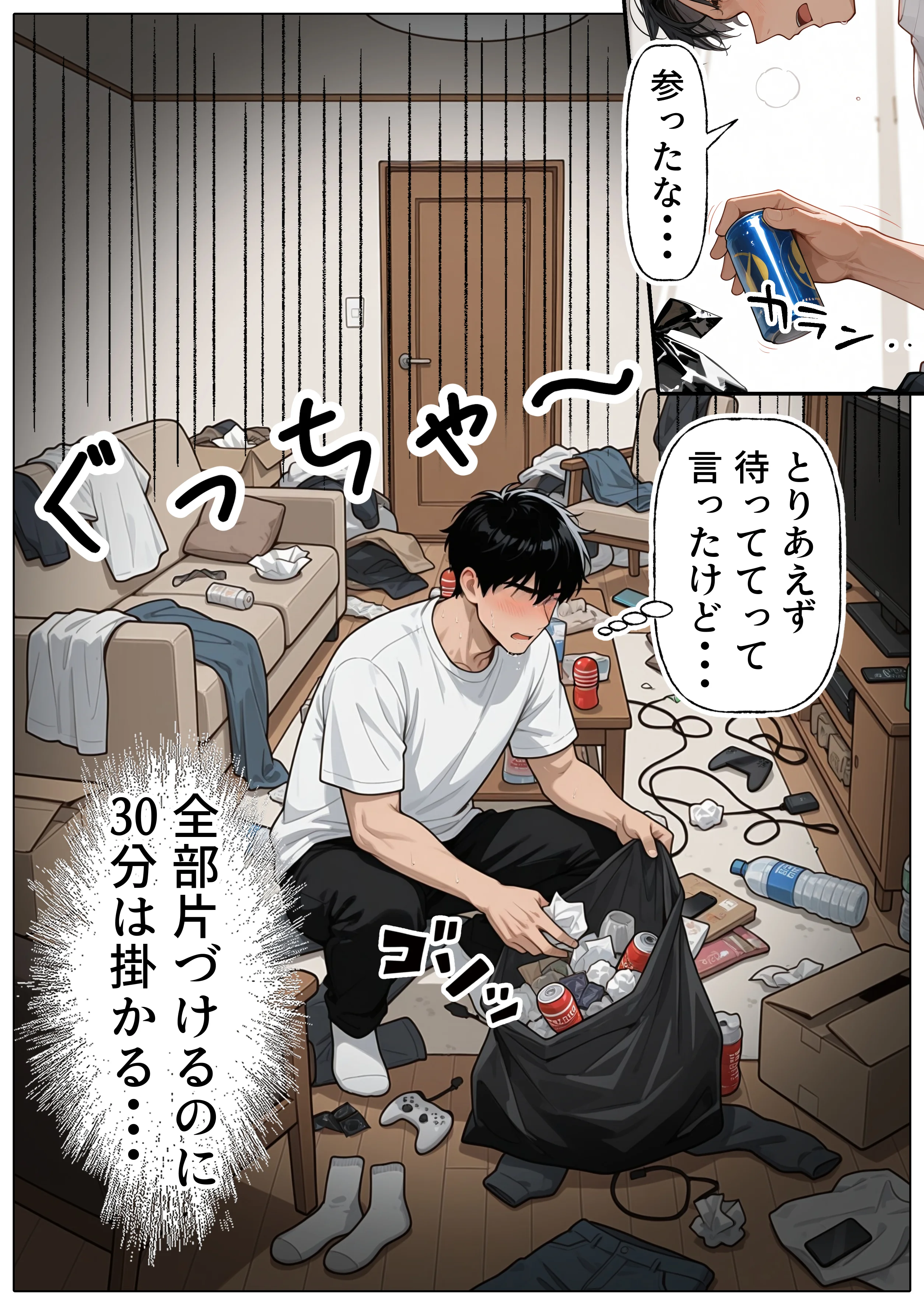 【続編:JKのママ2】ラブドール頼んだら、JKのママが来た 熟女・人妻・主婦・巨乳 サンプル7ページ目（AOI-COMICS）