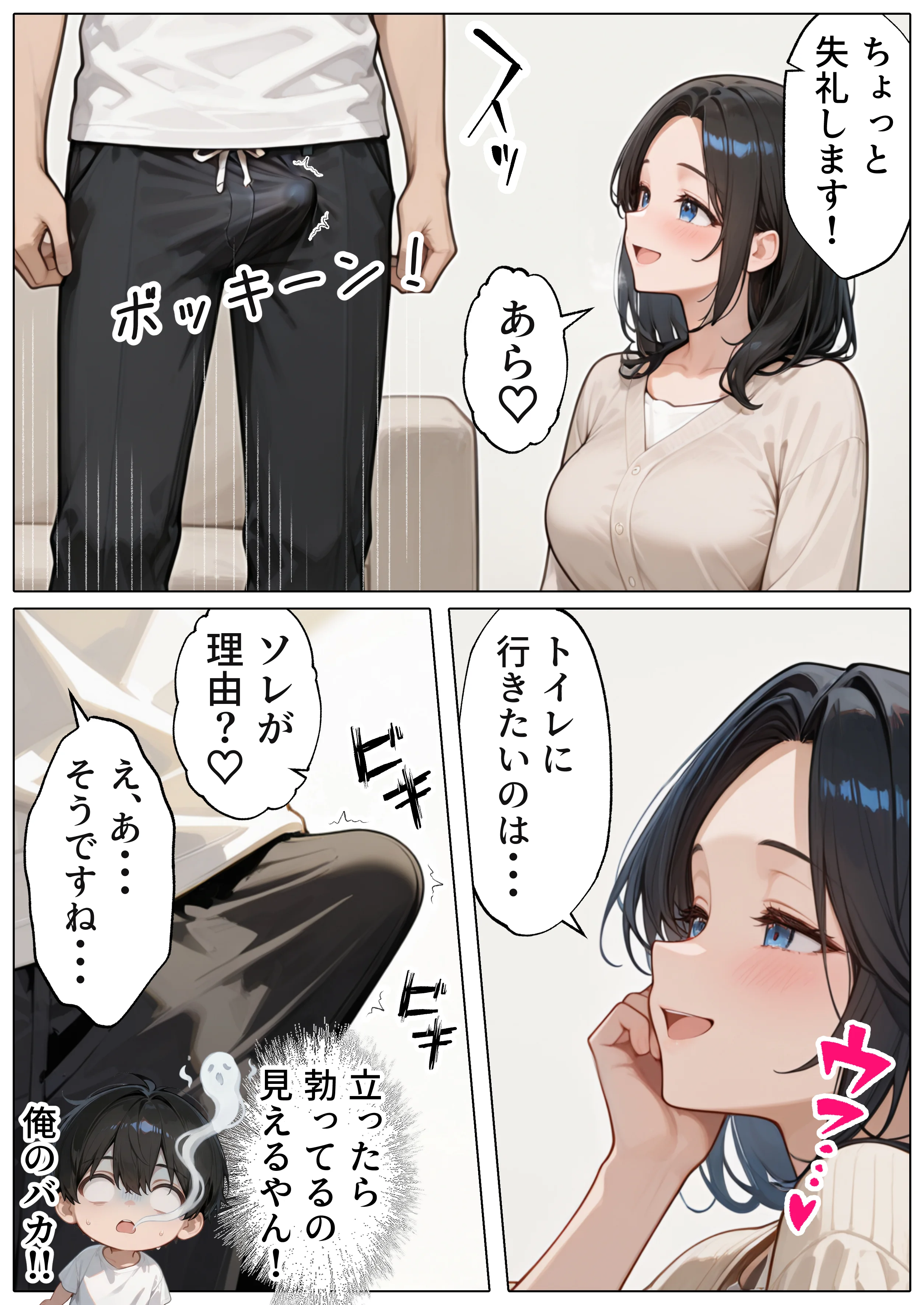 【続編:JKのママ2】ラブドール頼んだら、JKのママが来た 熟女・人妻・主婦・巨乳 サンプル20ページ目（AOI-COMICS）