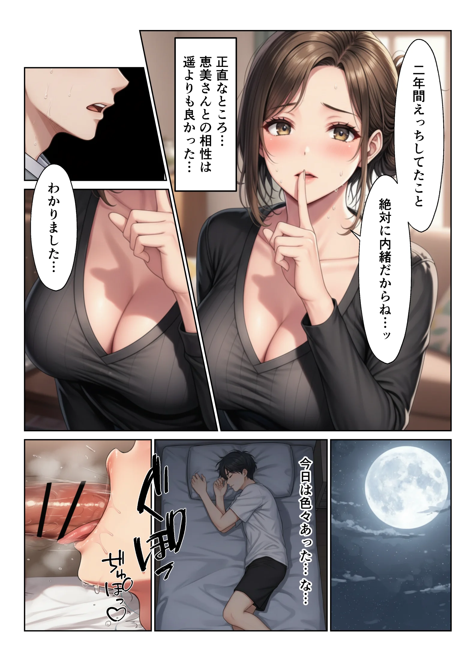 親子丼 禁断の親子丼ハーレム再会の誘惑と寝取りの果て 熟女・人妻・主婦・巨乳 サンプル16ページ目（ヌキっぱなし）
