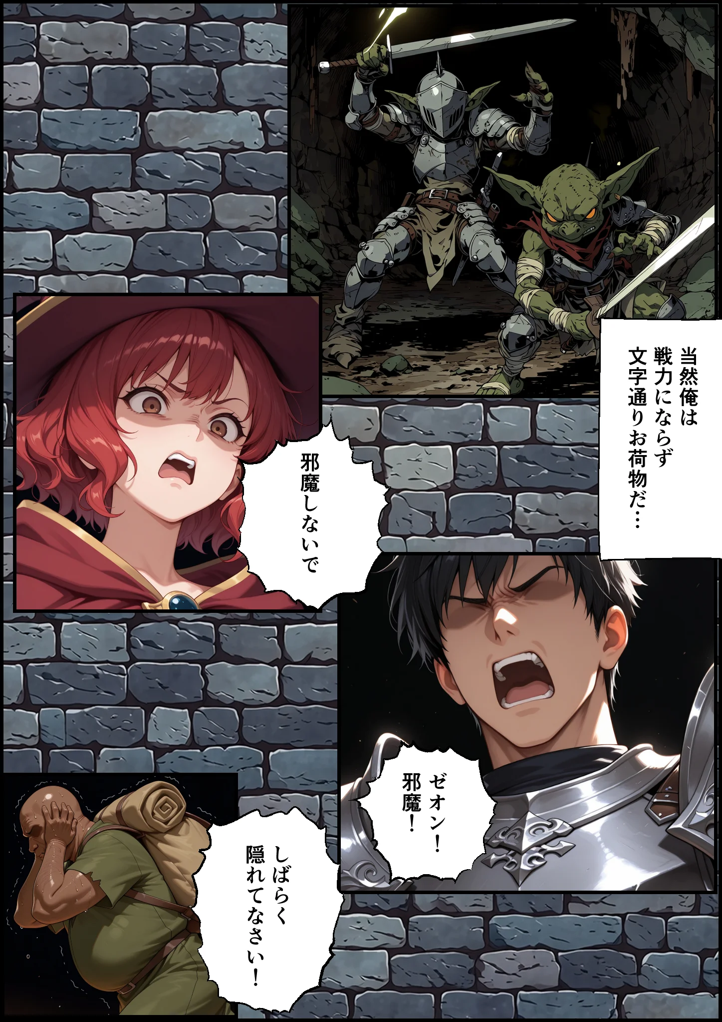 絶望の魔力供給 ―永遠の愛を誓った婚約者があいつの種に屈服するまでの記録― ファンタジー・辱め・幼なじみ サンプル15ページ目（バベル太郎）