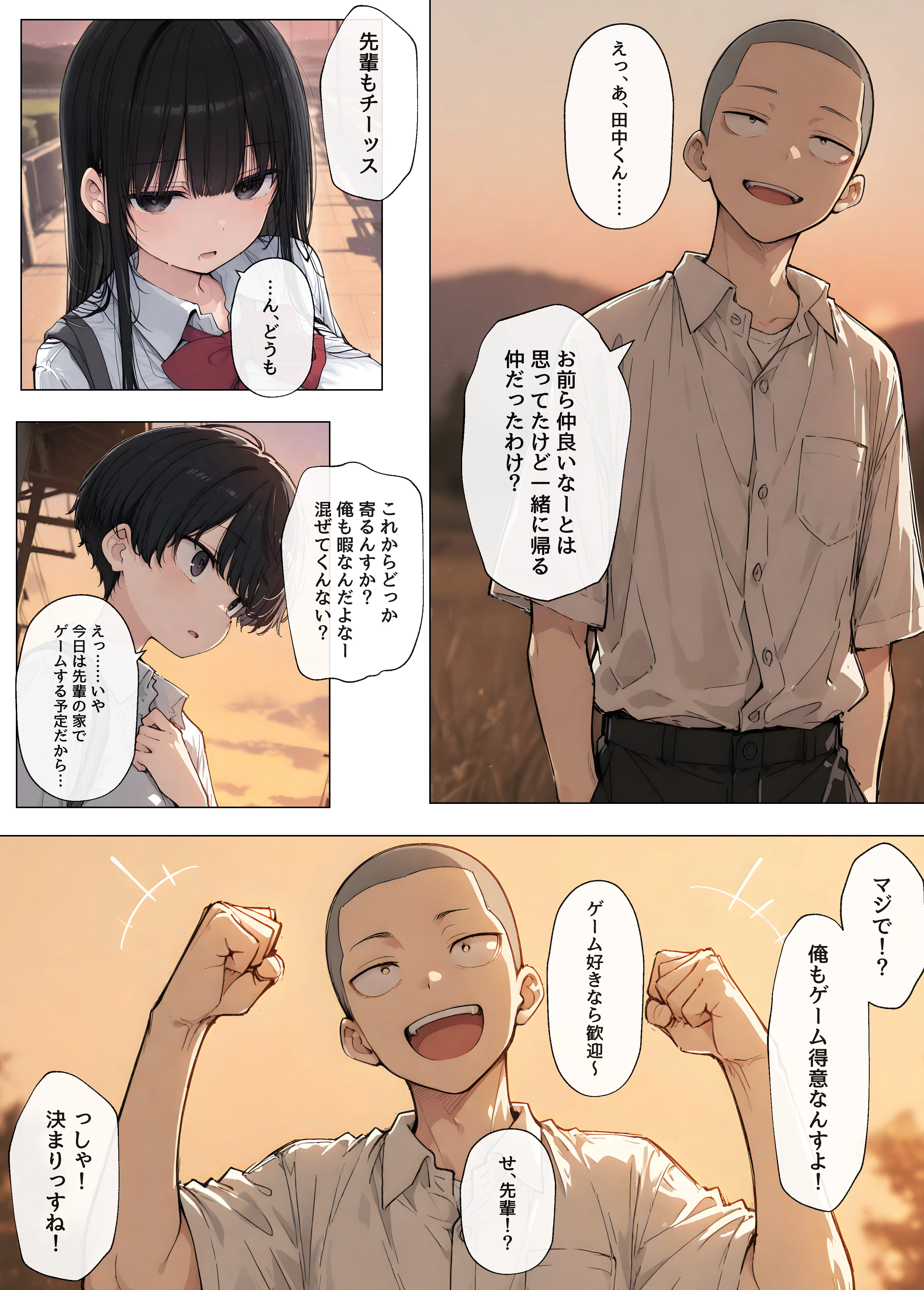 僕の知らないダウナー系巨乳先輩のメス顔 〜僕の前では無表情なのに生意気な後輩に巨乳鷲掴みにされながらガン突きされてアヘ顔晒してる 制服・巨乳・寝取り・寝取られ・NTR サンプル10ページ目（ヤマダファクトリー）