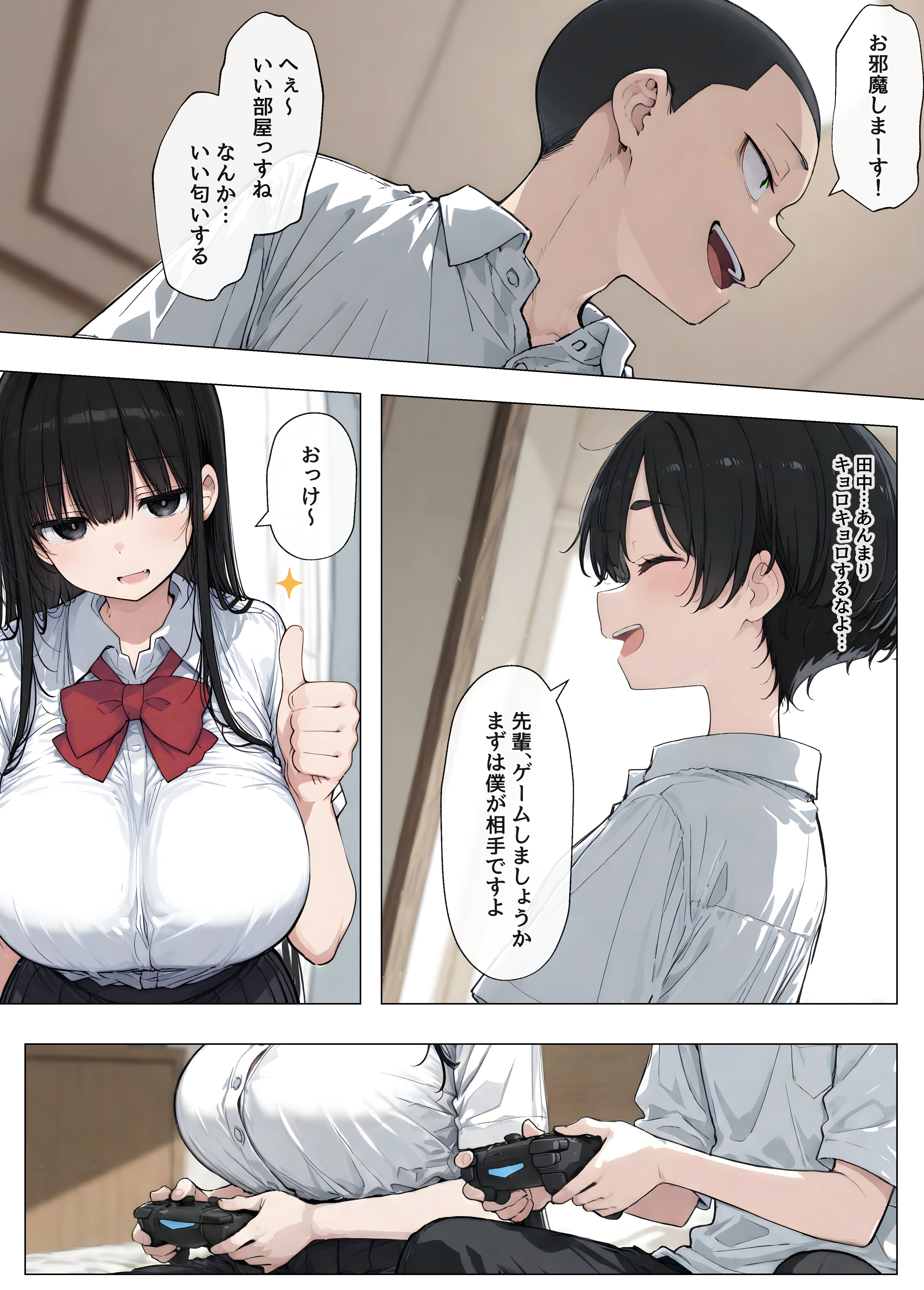 僕の知らないダウナー系巨乳先輩のメス顔 〜僕の前では無表情なのに生意気な後輩に巨乳鷲掴みにされながらガン突きされてアヘ顔晒してる 制服・巨乳・寝取り・寝取られ・NTR サンプル11ページ目（ヤマダファクトリー）