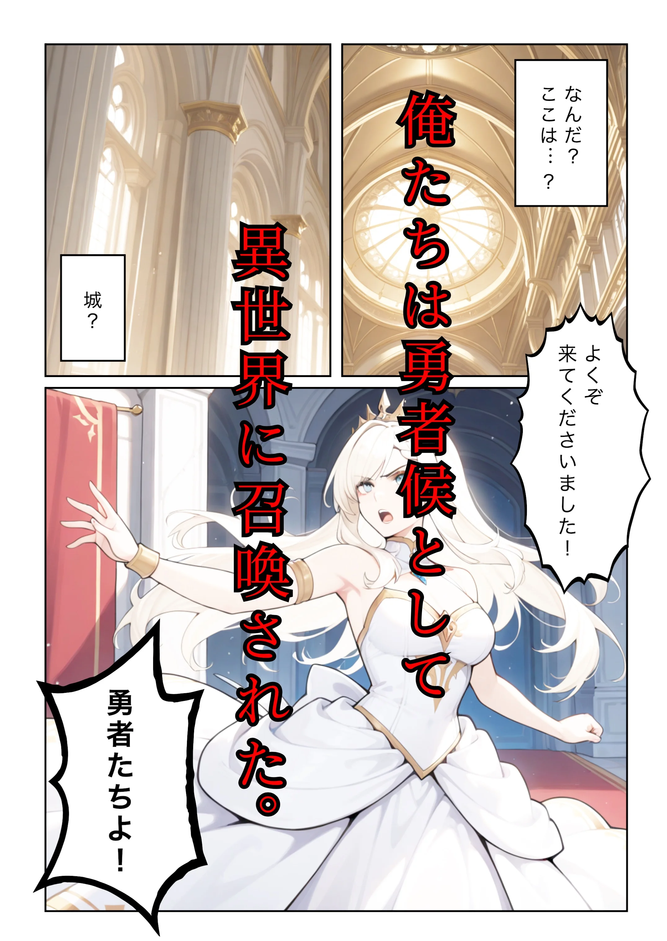 勇者選抜で見捨てられた俺のスキル《発汗》実は全能力を奪う《体液吸収》最凶チートでした。【総集編1〜4話】 ファンタジー・クンニ・中出し サンプル1ページ目（深淵クロニクル）