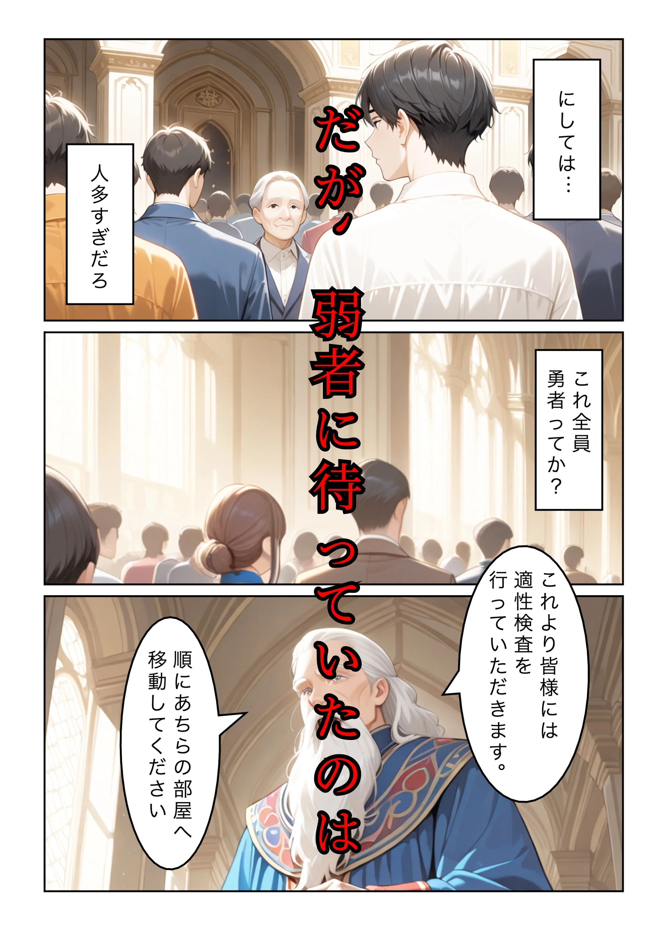 勇者選抜で見捨てられた俺のスキル《発汗》実は全能力を奪う《体液吸収》最凶チートでした。【総集編1〜4話】 ファンタジー・クンニ・中出し サンプル2ページ目（深淵クロニクル）