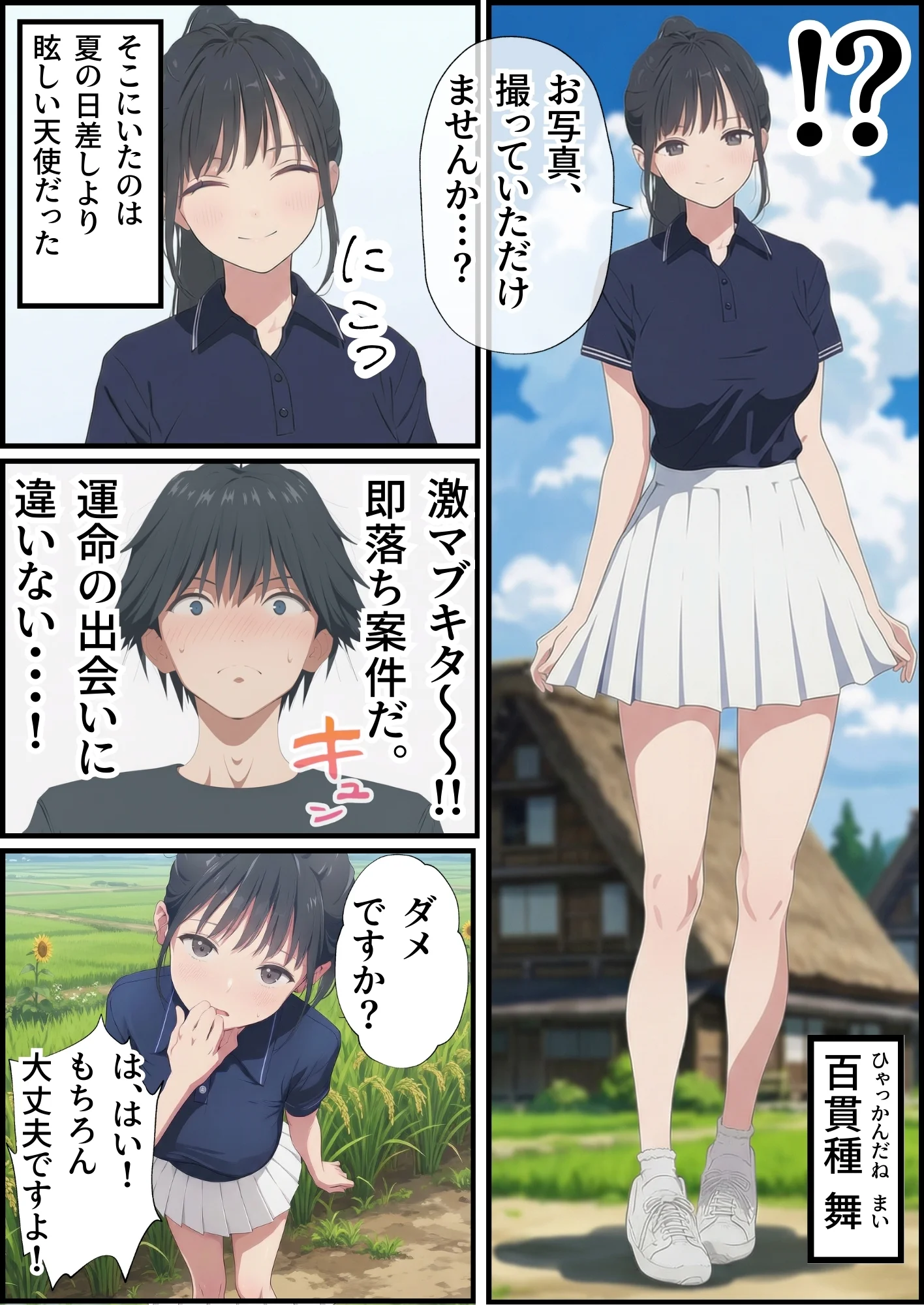 【義阜編】おじさん、私を旅に連れてって フェラ・ラブコメ・不倫 サンプル4ページ目(おじさん、私を旅に連れてって)