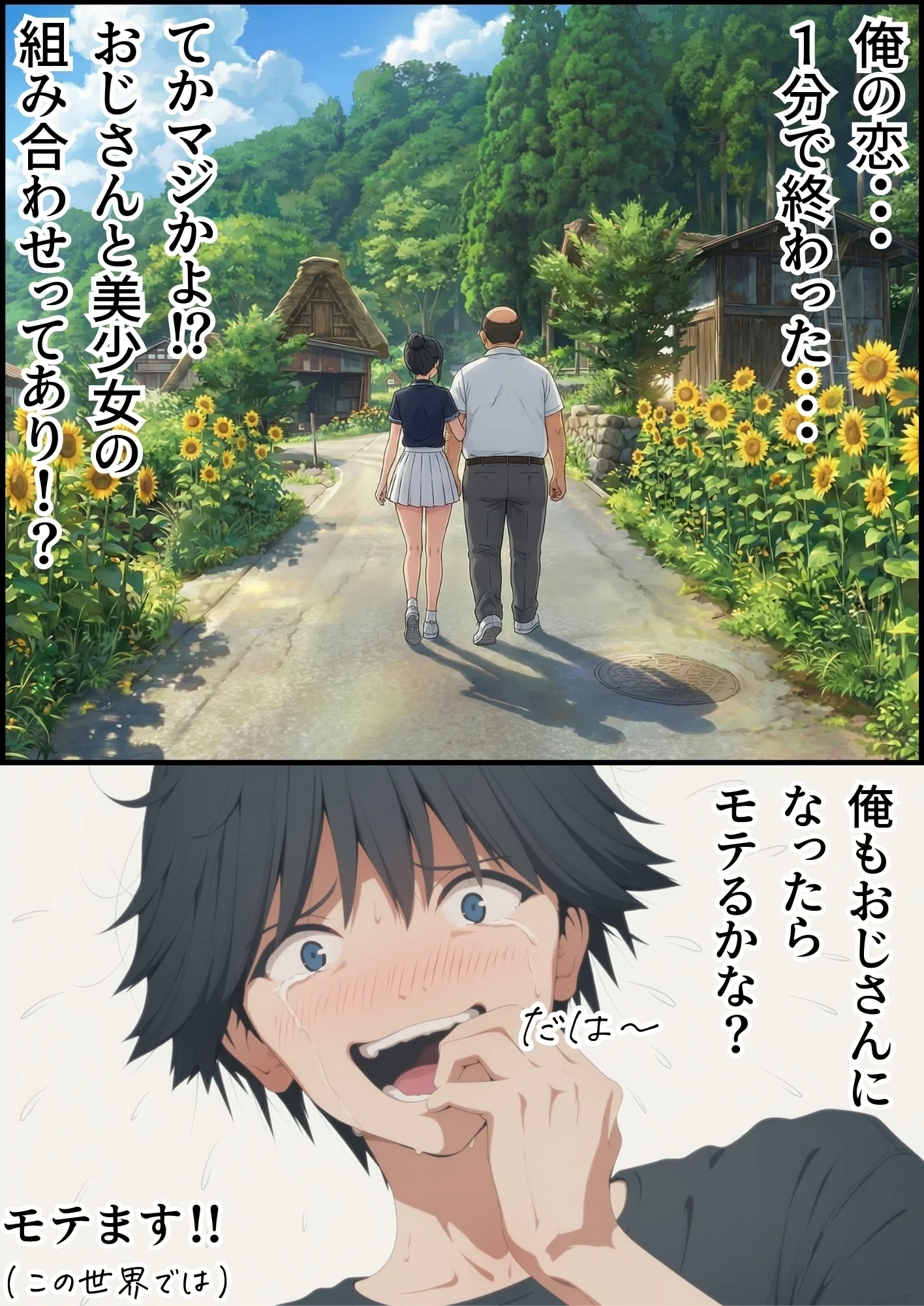 【義阜編】おじさん、私を旅に連れてって フェラ・ラブコメ・不倫 サンプル8ページ目(おじさん、私を旅に連れてって)