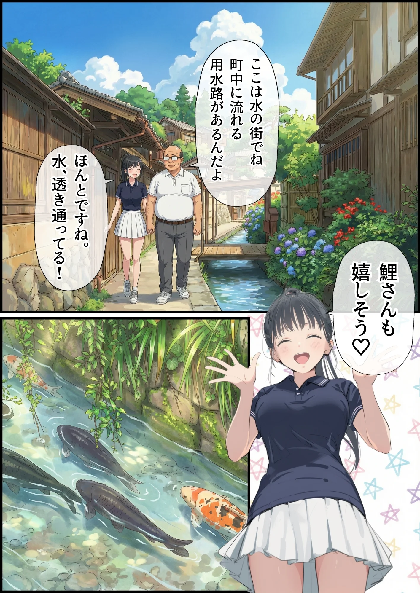 【義阜編】おじさん、私を旅に連れてって フェラ・ラブコメ・不倫 サンプル25ページ目(おじさん、私を旅に連れてって)