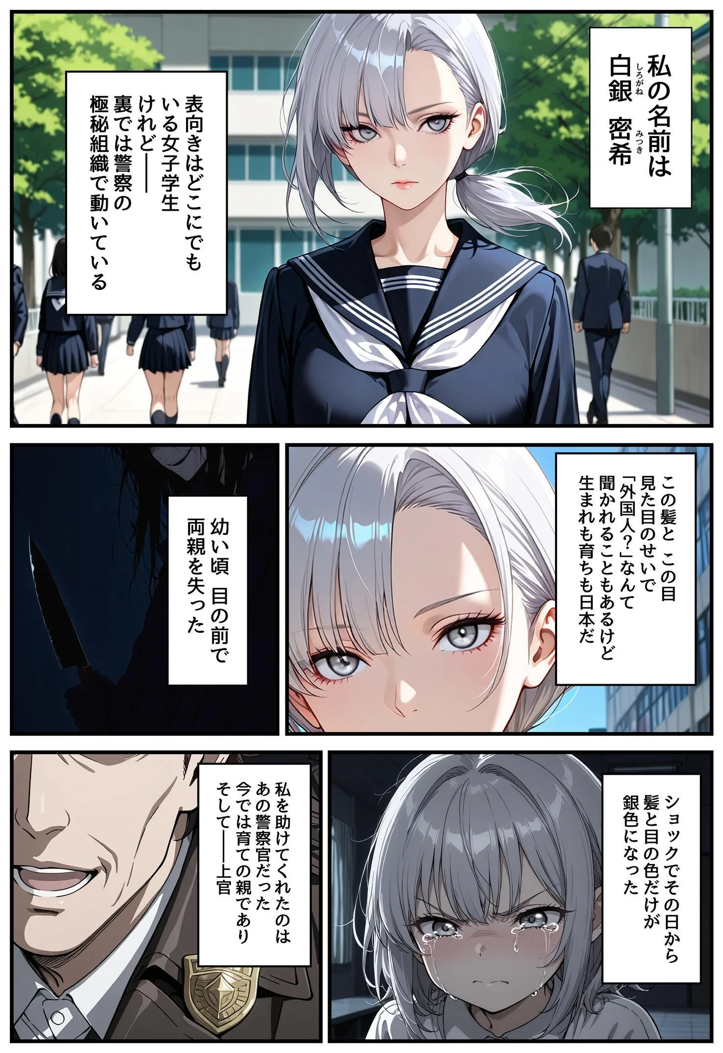 潜入捜査で芸能スカウトされた結果、エッチな目に遭いました 制服・体操着・ブルマ・焦らし サンプル3ページ目（アクロエ）