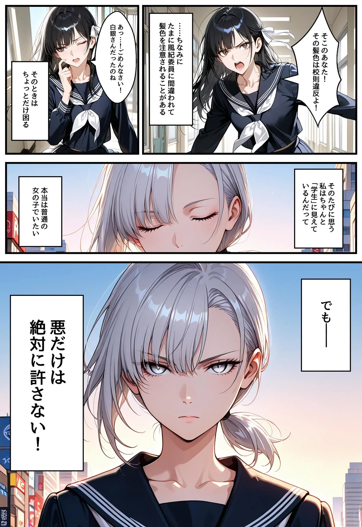 潜入捜査で芸能スカウトされた結果、エッチな目に遭いました 制服・体操着・ブルマ・焦らし サンプル4ページ目（アクロエ）