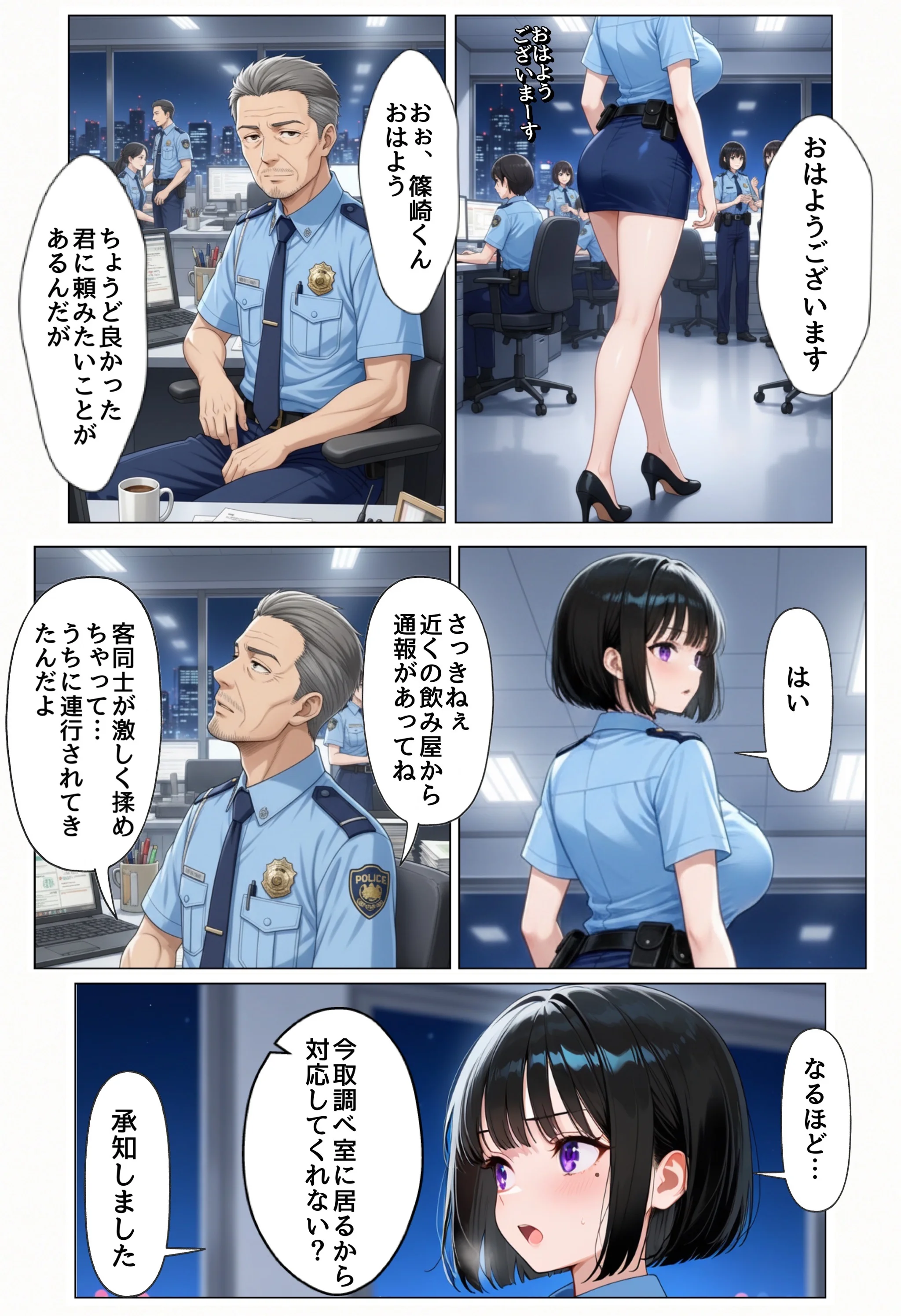 強気な裏アカ警察官を潮だくセックスでわからせたので再教育して完堕ちさせる話 オナニー・フェラ・メス堕ち サンプル18ページ目(ぐれーぞーん)