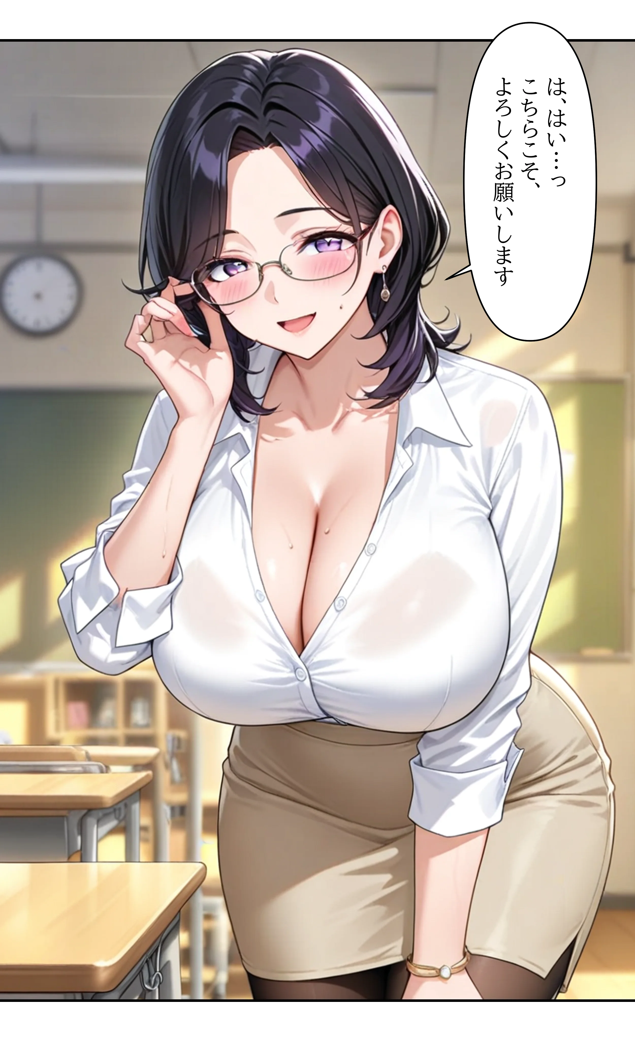 本格人妻AV企画〜童貞卒業プロジェクト〜 先生、今夜だけは僕の妻になってください 熟女・人妻・主婦・巨乳 サンプル2ページ目（ウバヤツ）