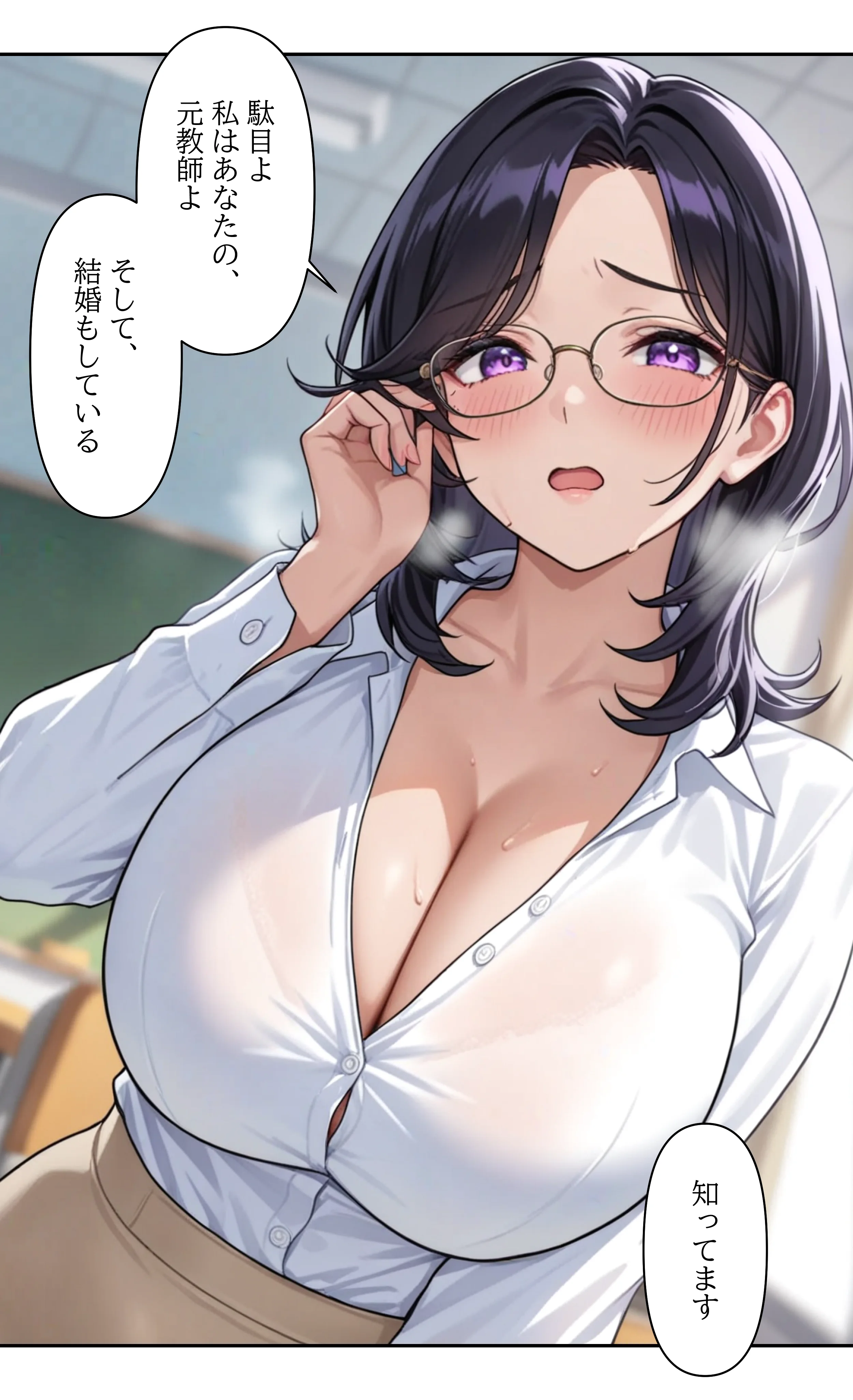 本格人妻AV企画〜童貞卒業プロジェクト〜 先生、今夜だけは僕の妻になってください 熟女・人妻・主婦・巨乳 サンプル19ページ目（ウバヤツ）
