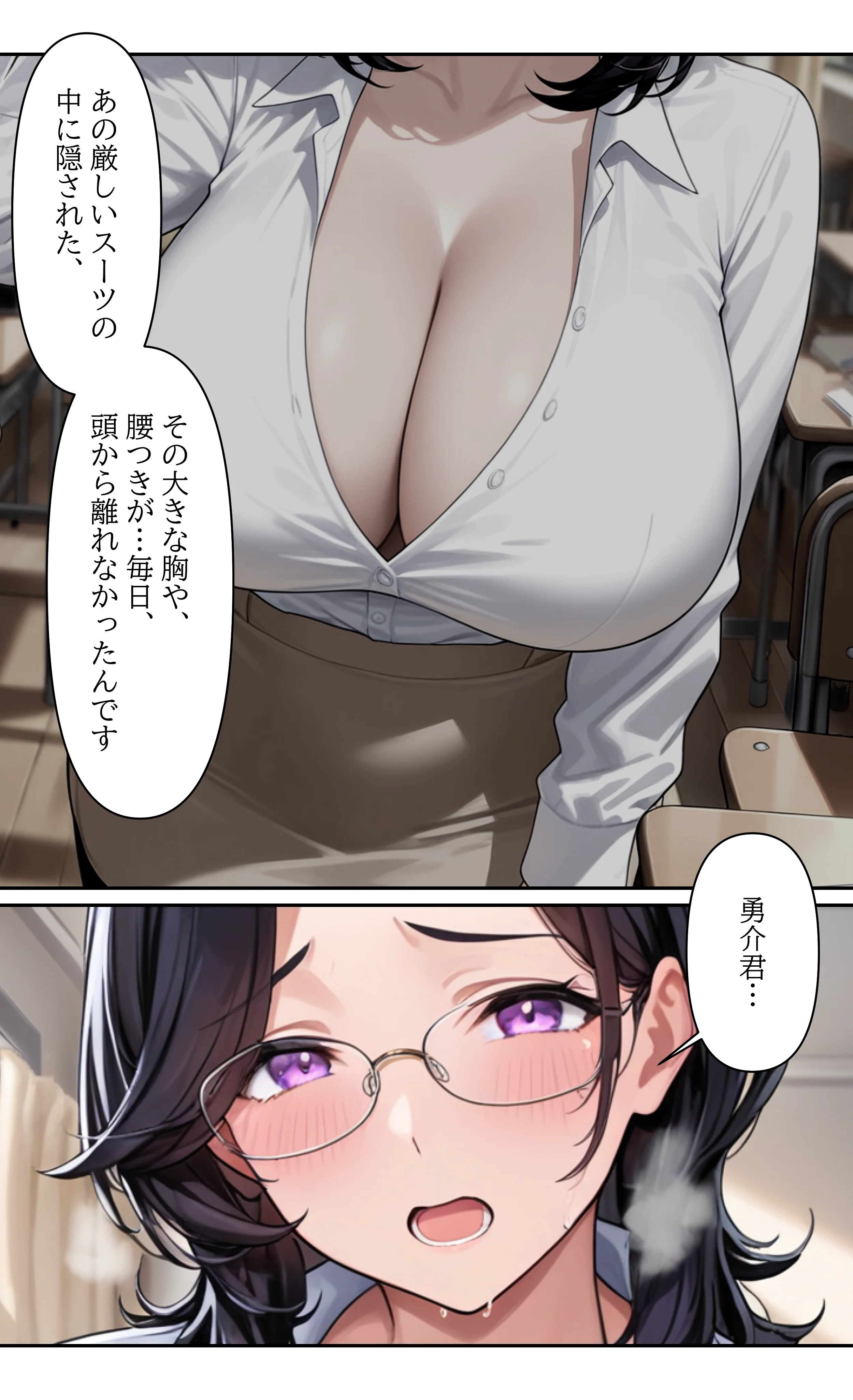 本格人妻AV企画〜童貞卒業プロジェクト〜 先生、今夜だけは僕の妻になってください 熟女・人妻・主婦・巨乳 サンプル22ページ目（ウバヤツ）