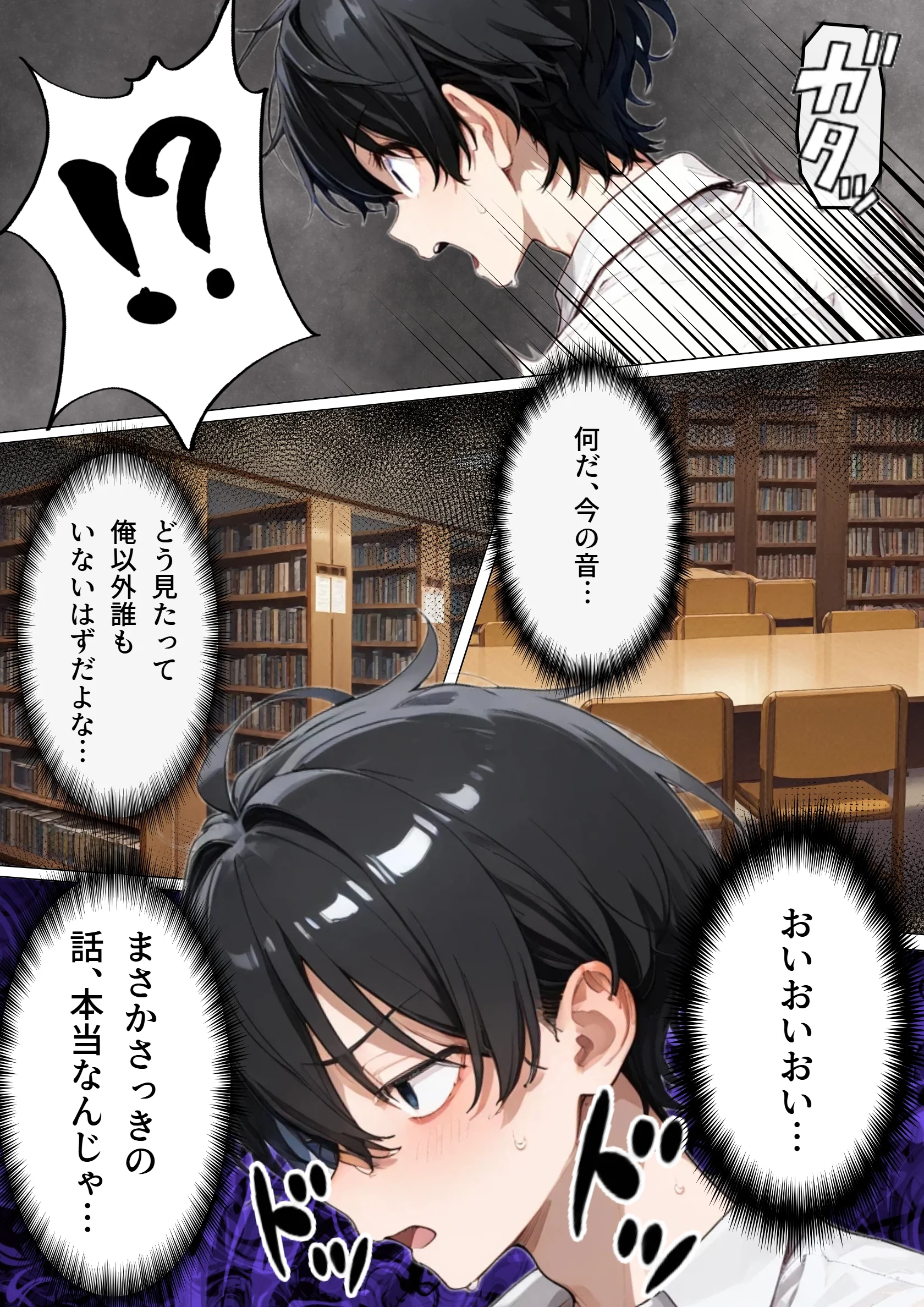 図書室の彼女と僕だけの秘密 制服・学園もの・ラブコメ サンプル10ページ目（montas）