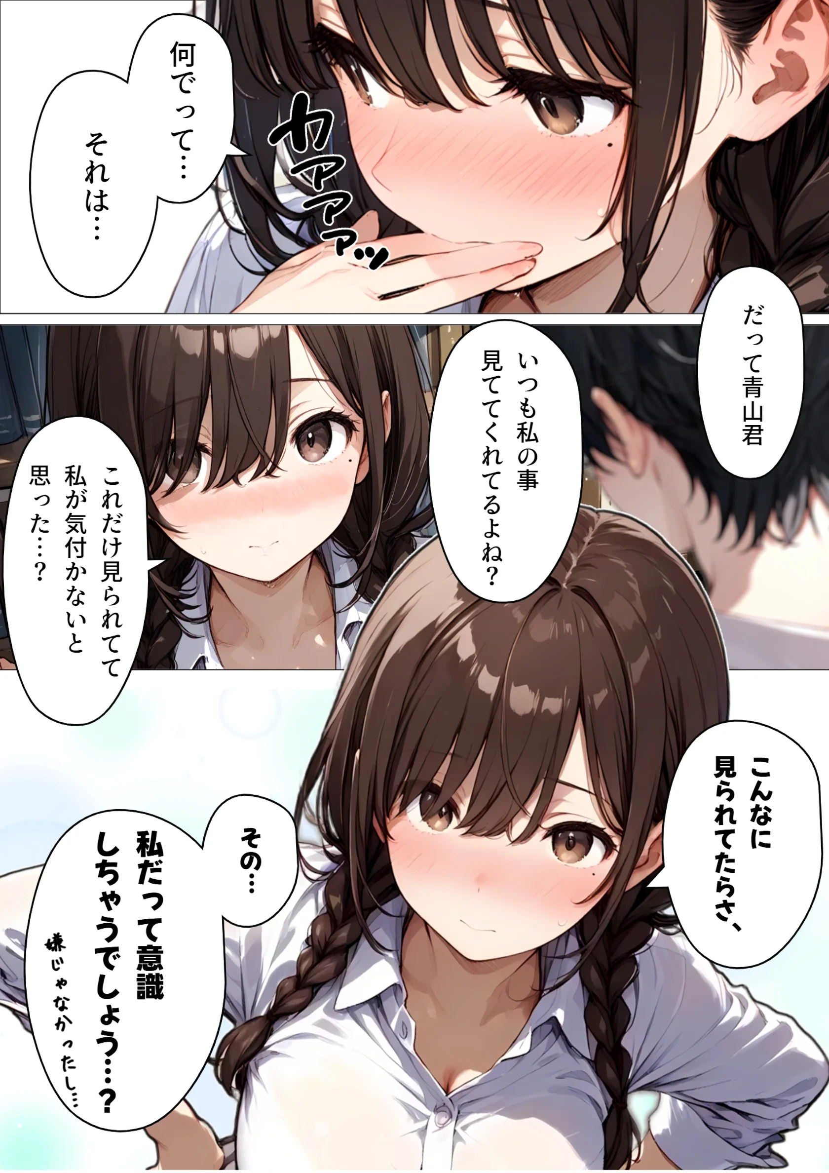 図書室の彼女と僕だけの秘密 制服・学園もの・ラブコメ サンプル27ページ目（montas）