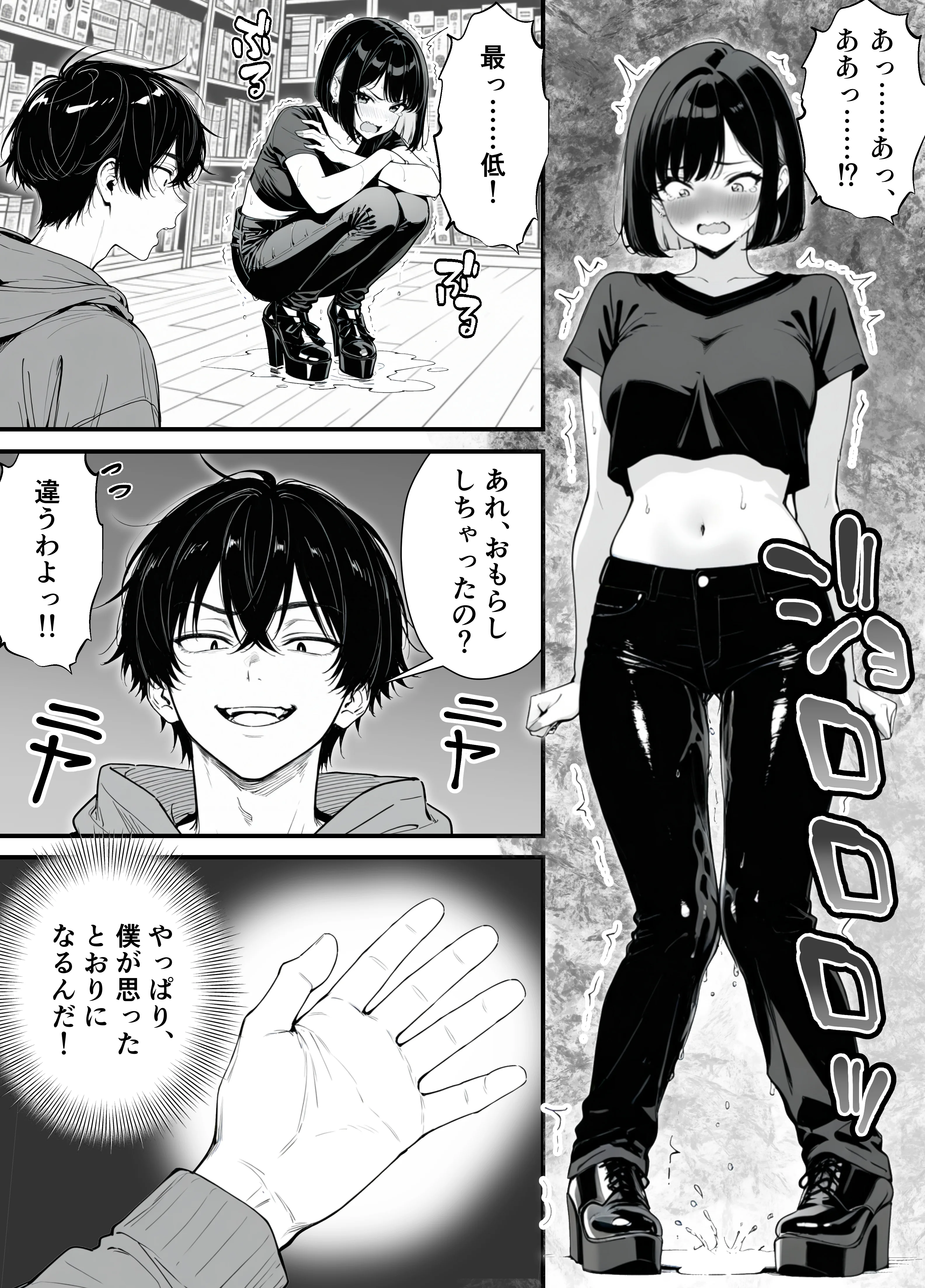 命令には逆らえない！？えちえちリアル人生すごろくでいじめっ子ギャルたちを成敗っ！！ アナル・イラマチオ・おもちゃ サンプル21ページ目(妄想体験コミック@MTコミック)