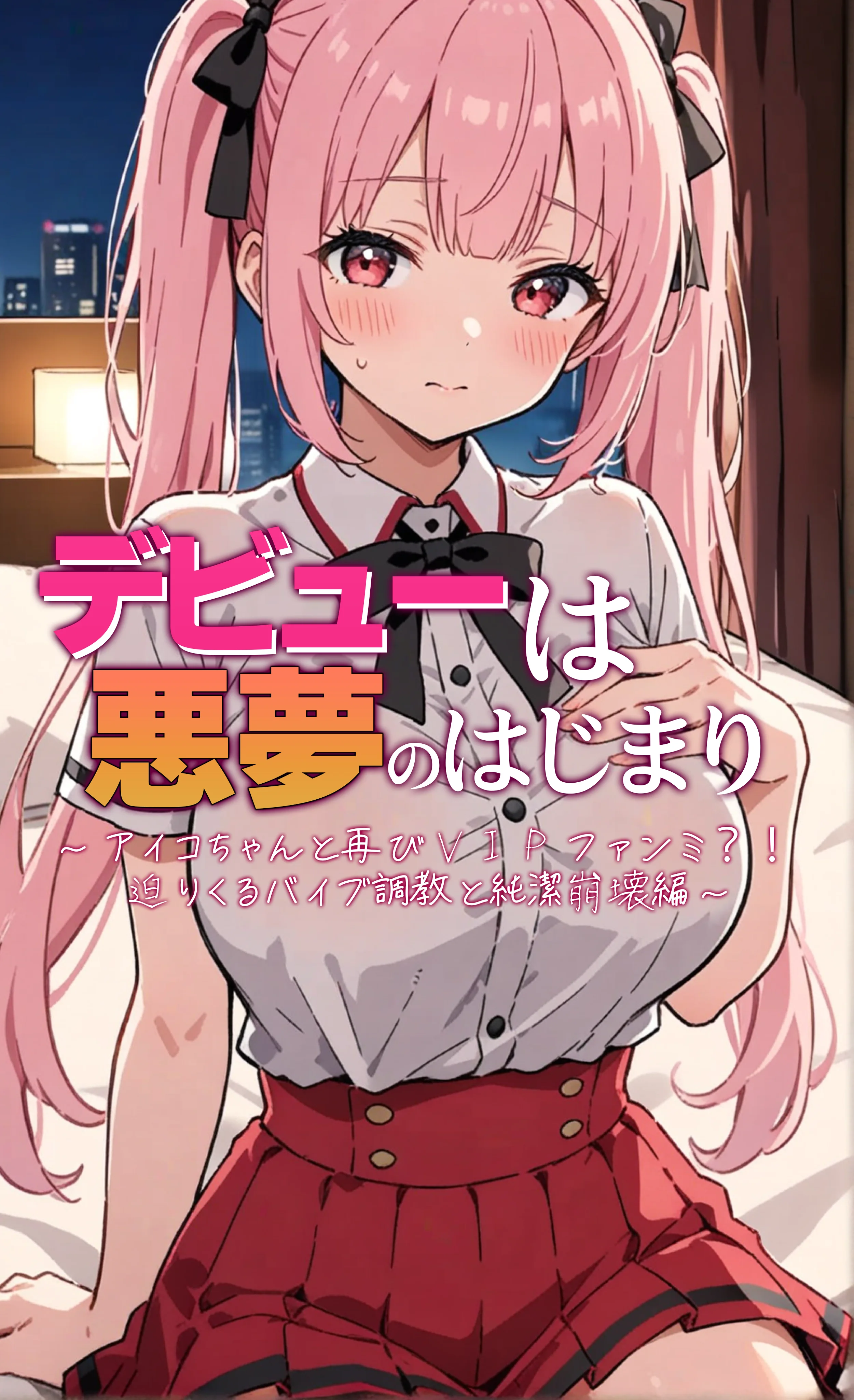 デビューは悪夢のはじまり 〜アイコちゃんと再びVIPファン？！迫りくるバイブ調教と純潔崩壊編〜 辱め・アイドル・芸能人・中出し サンプル1ページ目（モコヤツ）