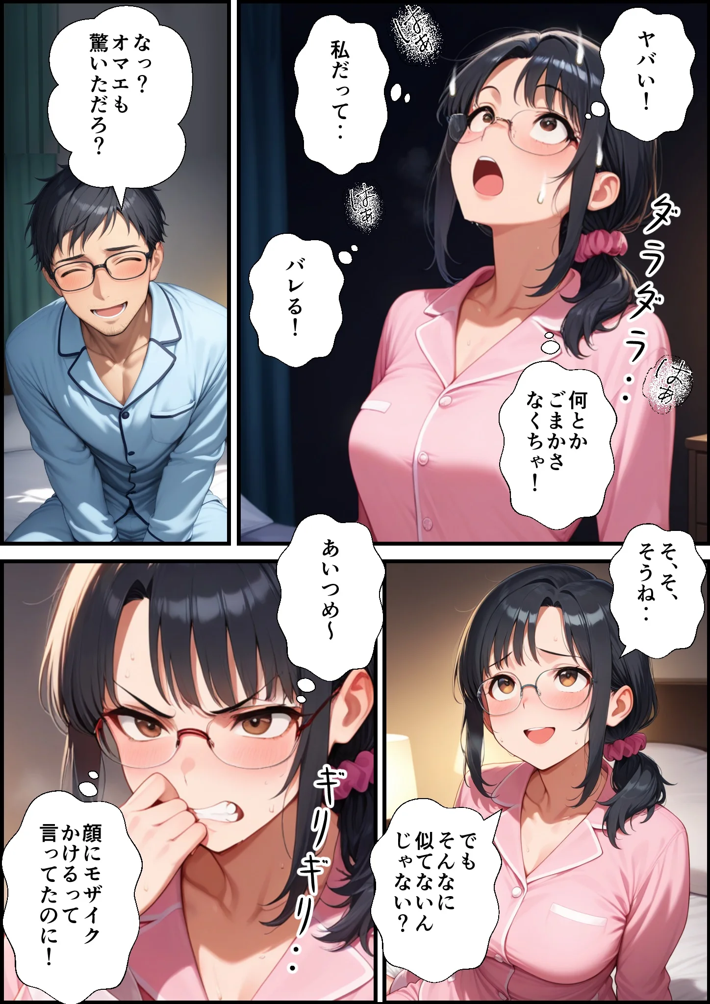 妻が毒オジに五たび媚薬を盛られた件〜夫婦の営み編 人妻・主婦・めがね・寝取り・寝取られ・NTR サンプル24ページ目（鮫島猛）