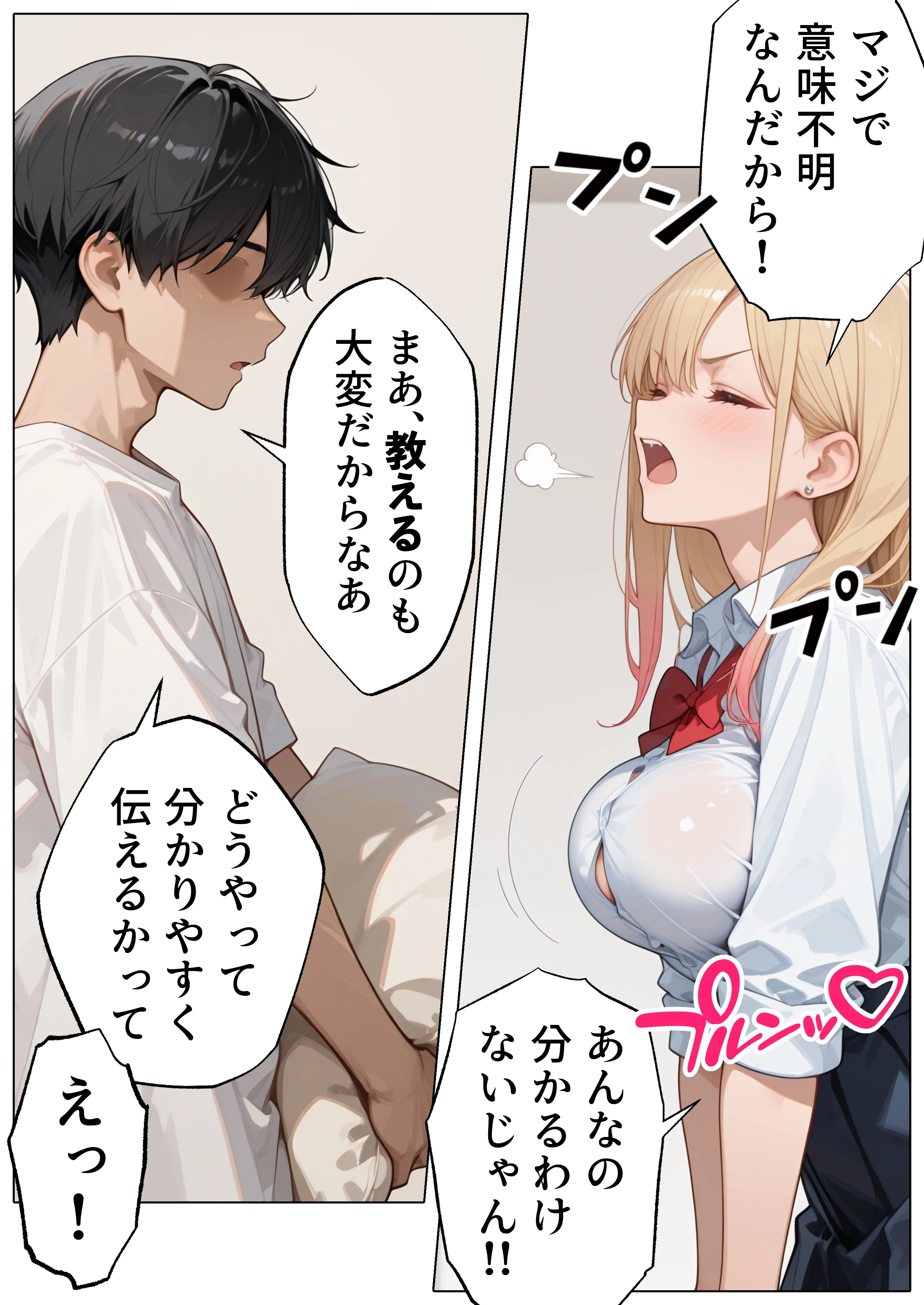 【続編:白ギャルJK2】ラブドール頼んだら、白ギャルJKが来た ギャル・巨乳・中出し サンプル14ページ目（AOI-COMICS）