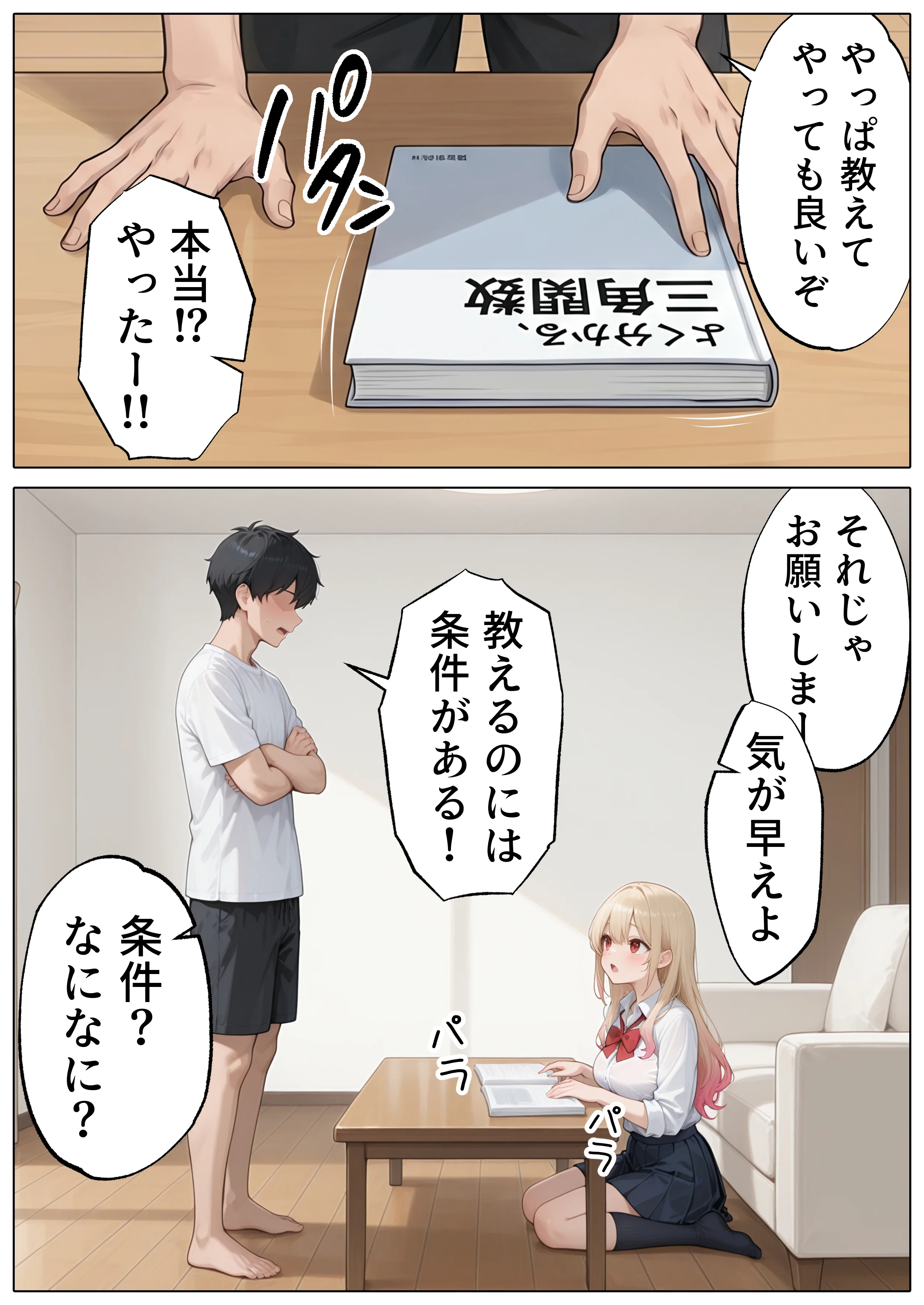 【続編:白ギャルJK2】ラブドール頼んだら、白ギャルJKが来た ギャル・巨乳・中出し サンプル20ページ目（AOI-COMICS）