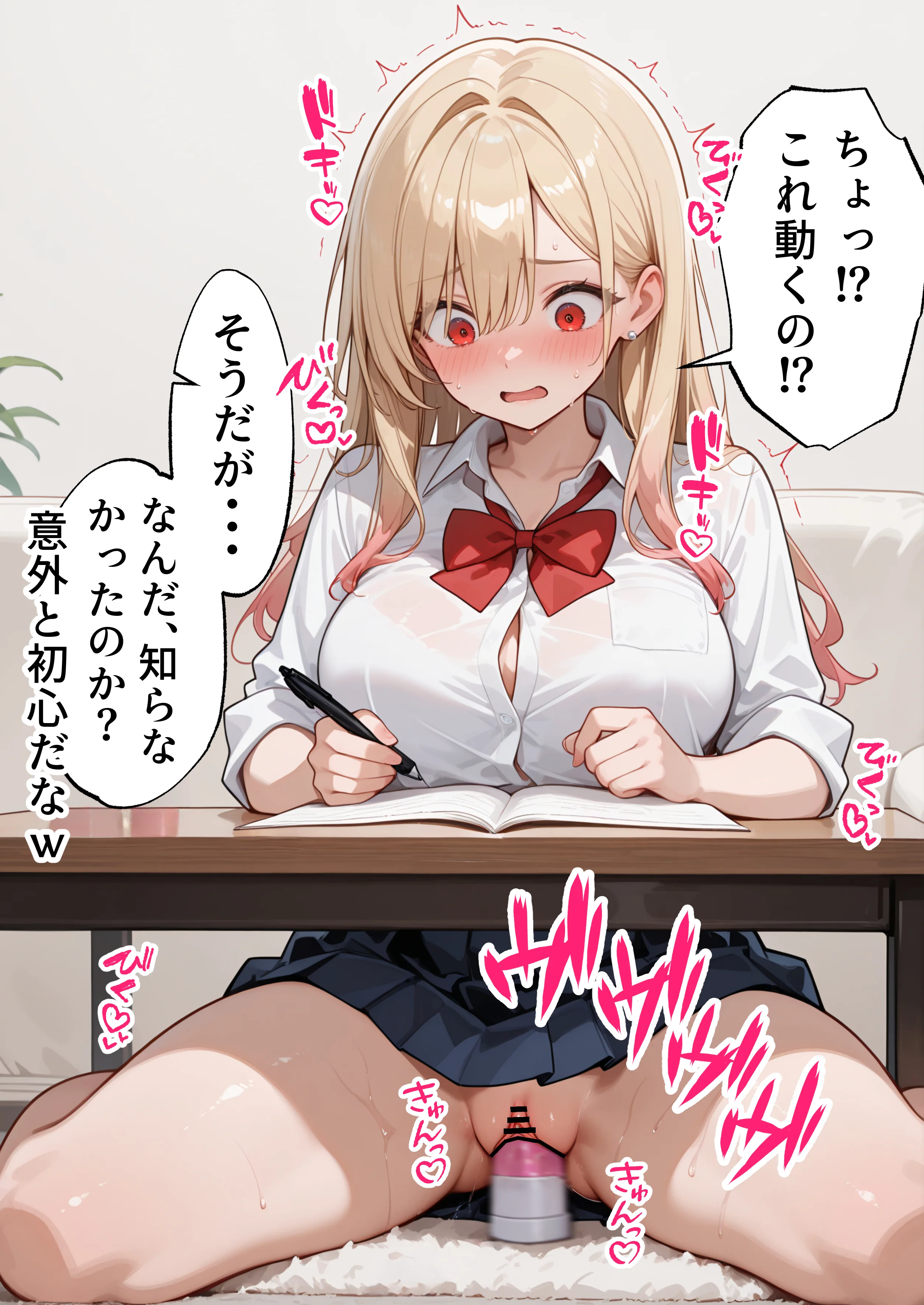 【続編:白ギャルJK2】ラブドール頼んだら、白ギャルJKが来た ギャル・巨乳・中出し サンプル28ページ目（AOI-COMICS）
