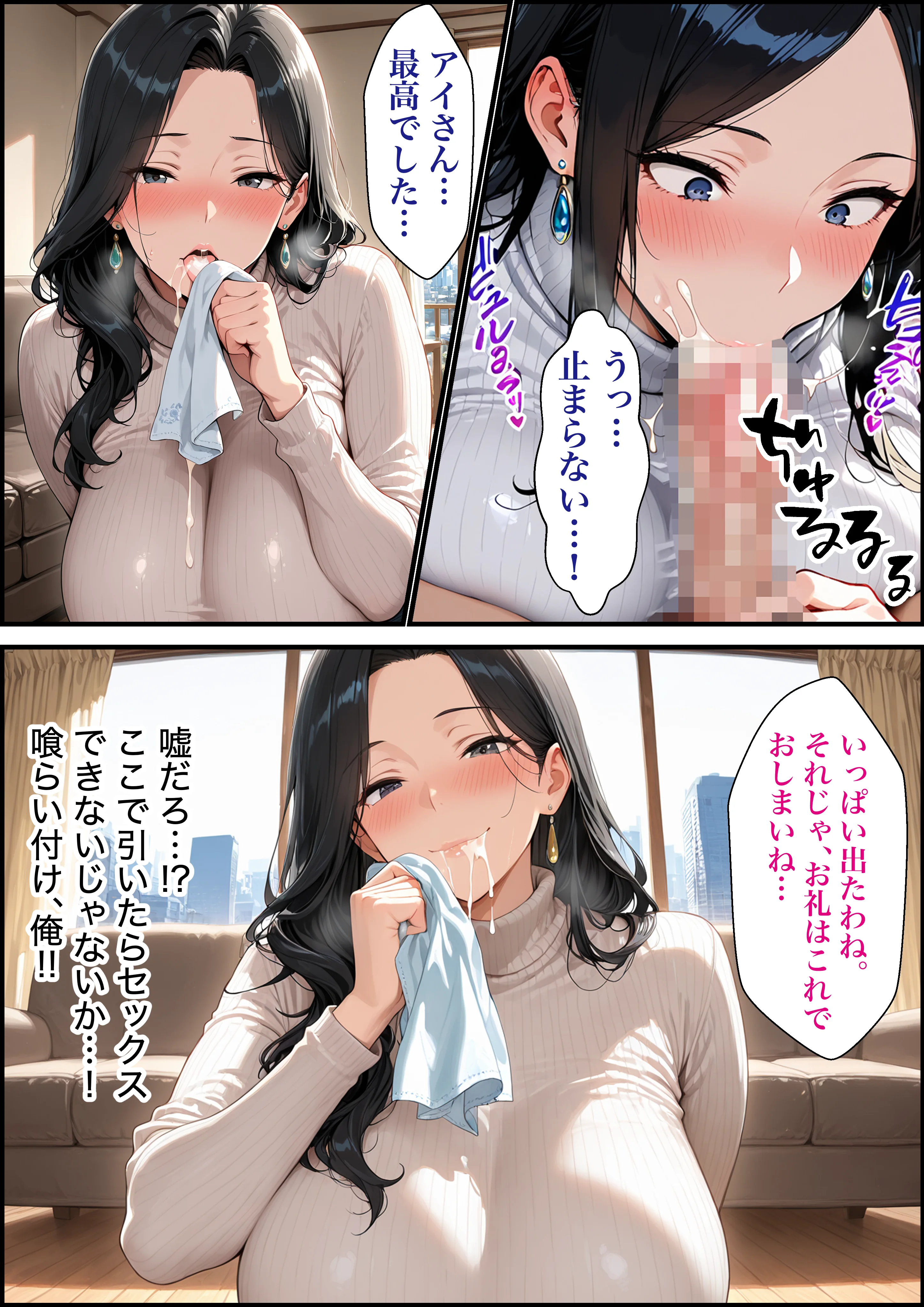 隣に住む美人人妻とイチャラブセックスで絶頂する話 人妻・主婦・巨乳・寝取り・寝取られ・NTR サンプル25ページ目（如月けん）