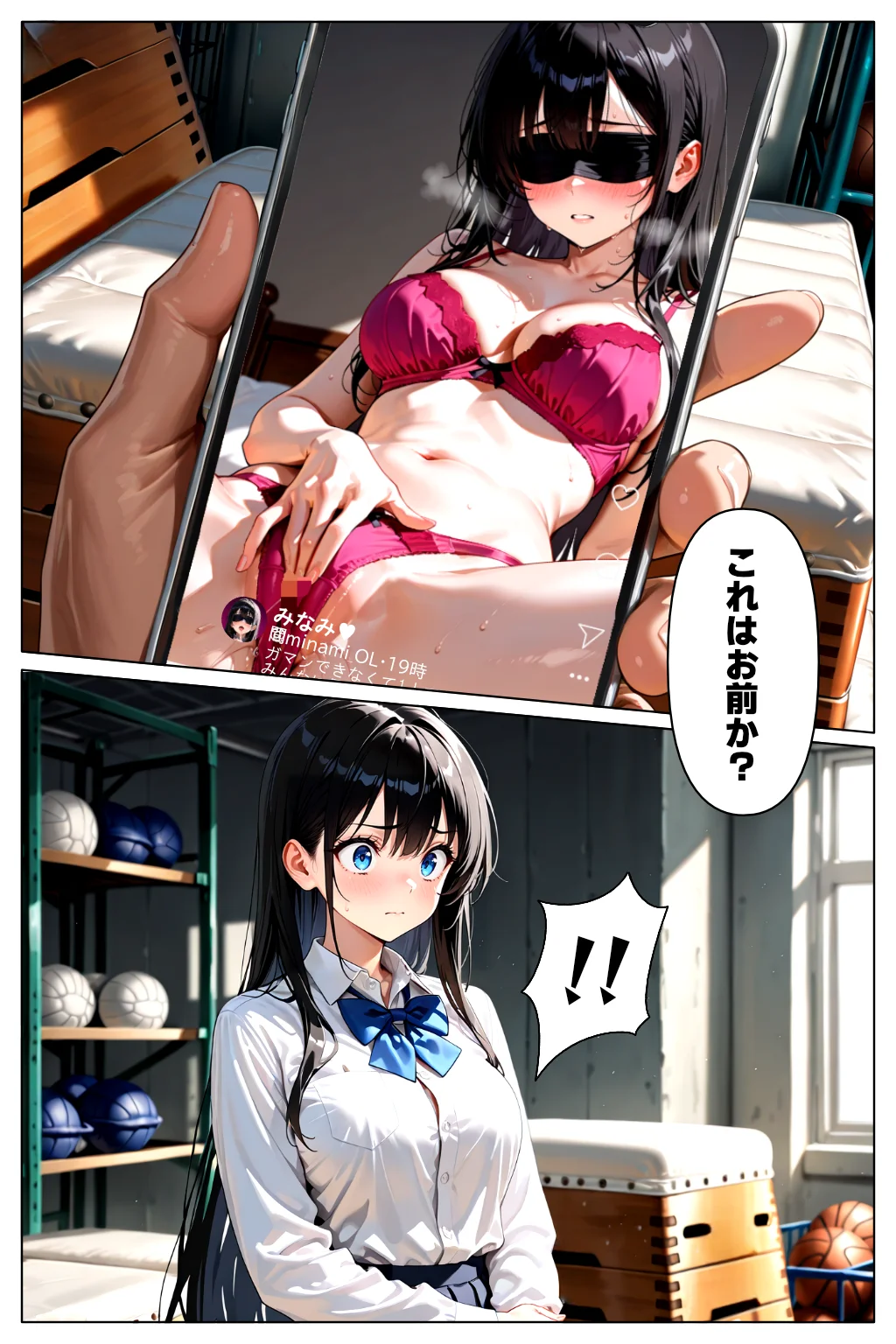 裏アカがバレて絶望する教え子を脅迫し、俺の性奴●にする話 制服・学園もの・中出し サンプル11ページ目（欲望の花園）