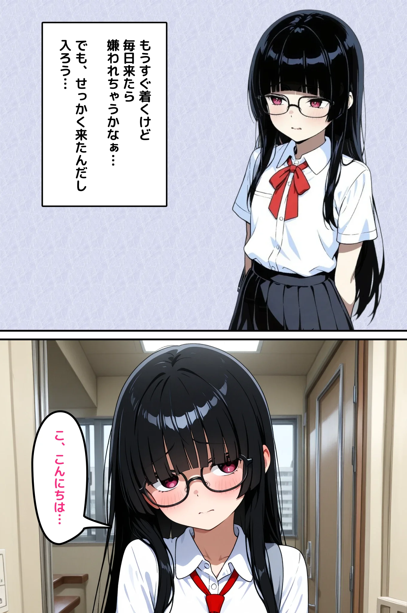乳首調教に毎日通うデカ乳首JKが両手吊り拘束されて連続乳首イキ！ 〜強●乳首オナニー撮影した後、両手を縛って母乳飲み干し！〜 拘束・制服・中出し サンプル4ページ目（ちちクリソーダ）