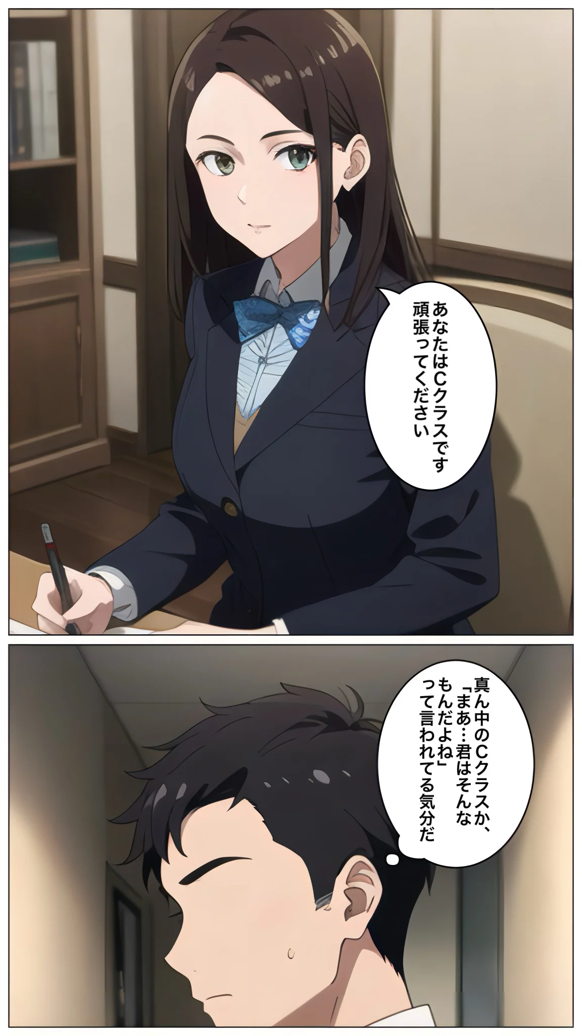 うちの学校のマドンナが塾では最下位クラスだった件 制服・処女・学園もの サンプル4ページ目（コノコモアノコモ）