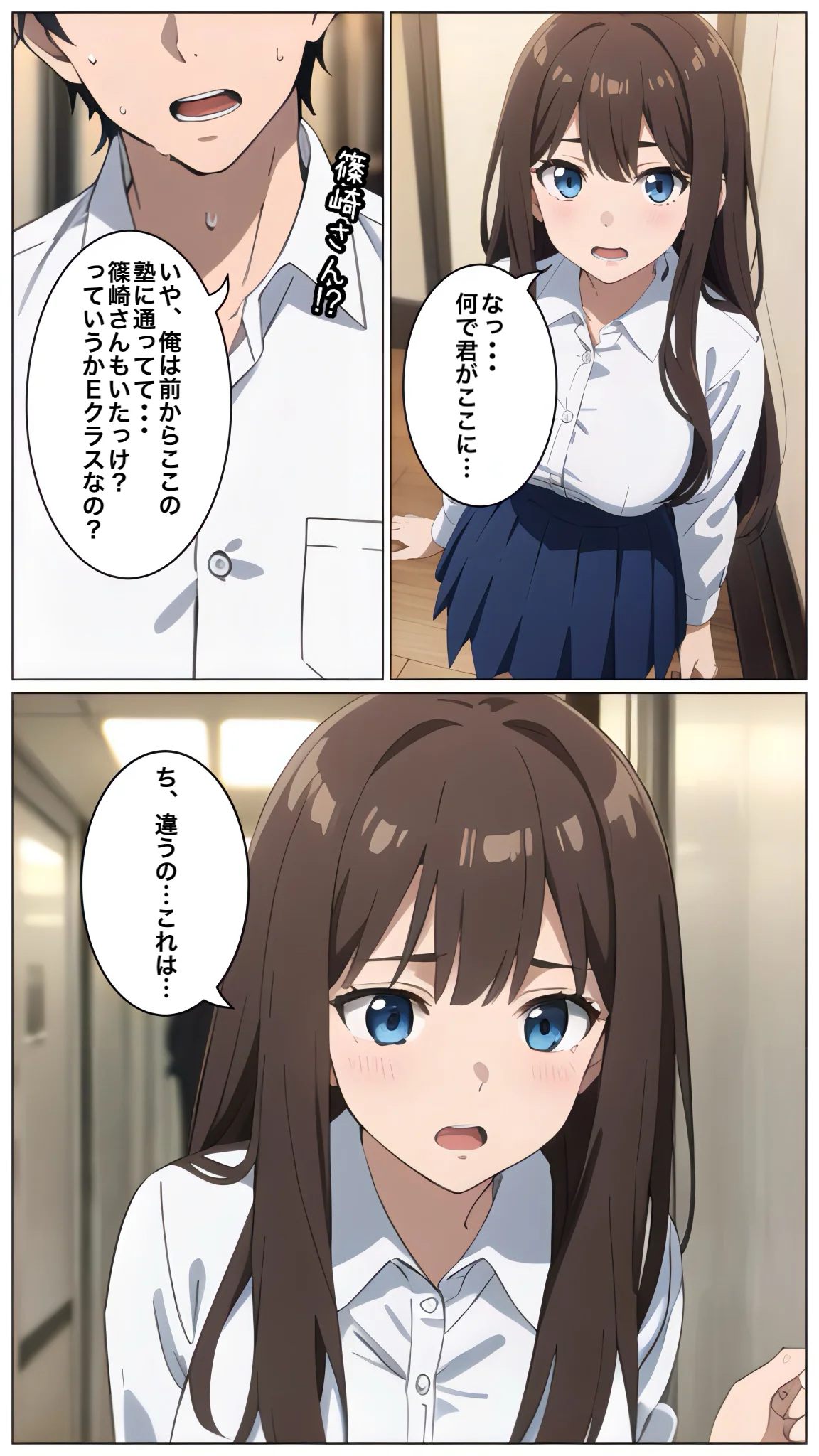 うちの学校のマドンナが塾では最下位クラスだった件 制服・処女・学園もの サンプル7ページ目（コノコモアノコモ）