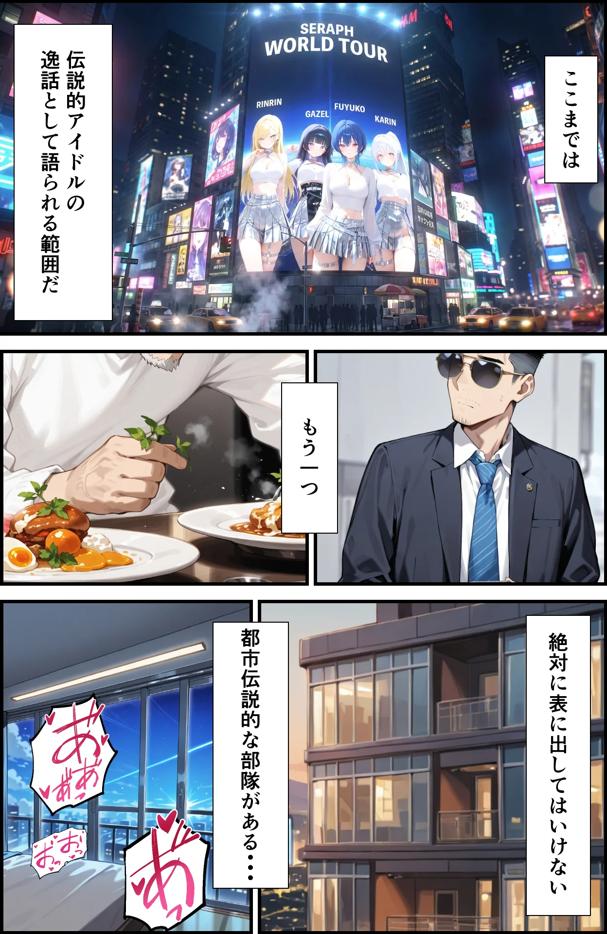 アイドルの性欲処理班やってます 制服・アイドル・芸能人・中出し サンプル4ページ目（COMICひろぽん）