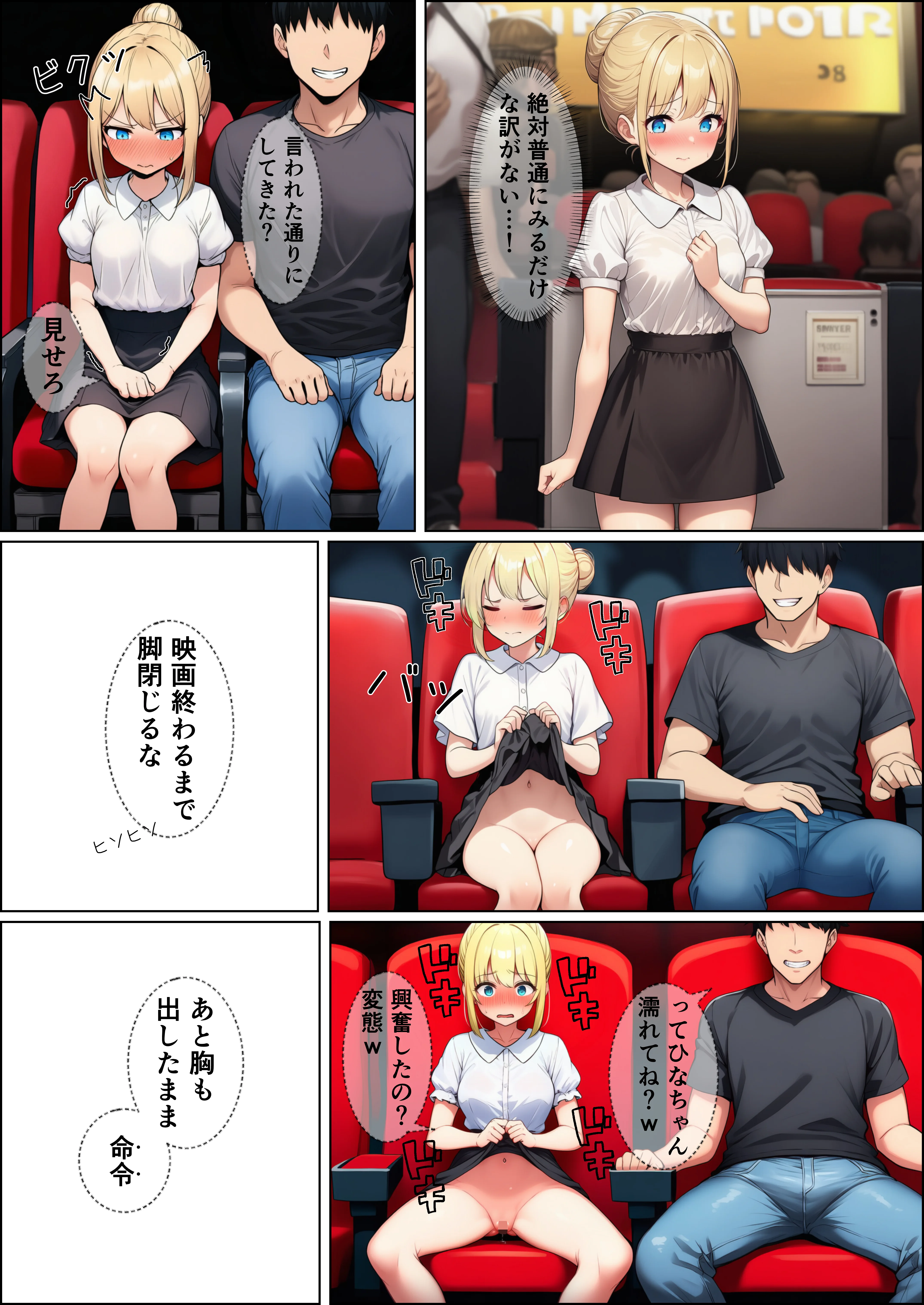 初めての勧誘で人生が変わっちゃった女の子の話  ご主人様との出会い編 辱め・羞恥・野外・露出 サンプル10ページ目（目茶ねむる）